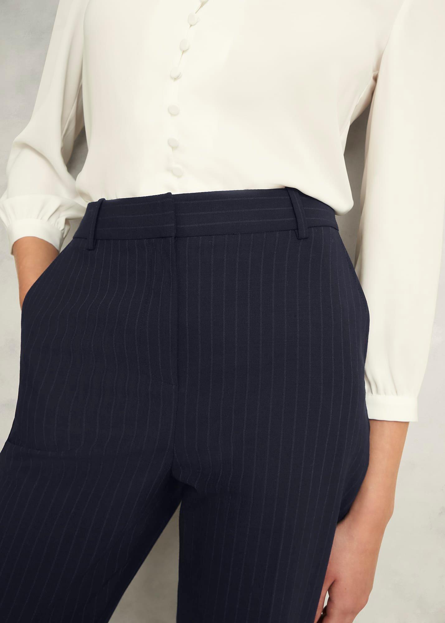 Salisbury Pants With Wool, Navy Ivory, hi-res