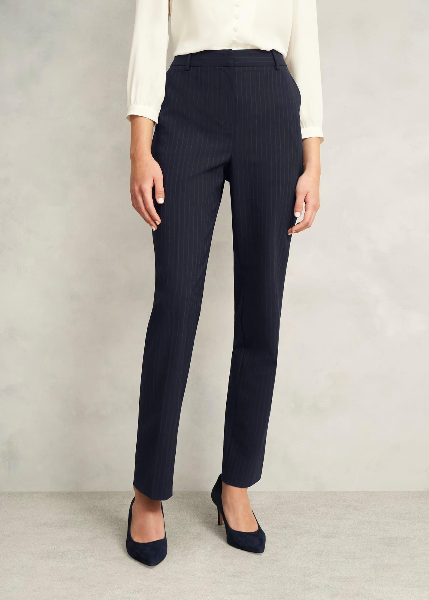 Salisbury Pants With Wool, Navy Ivory, hi-res