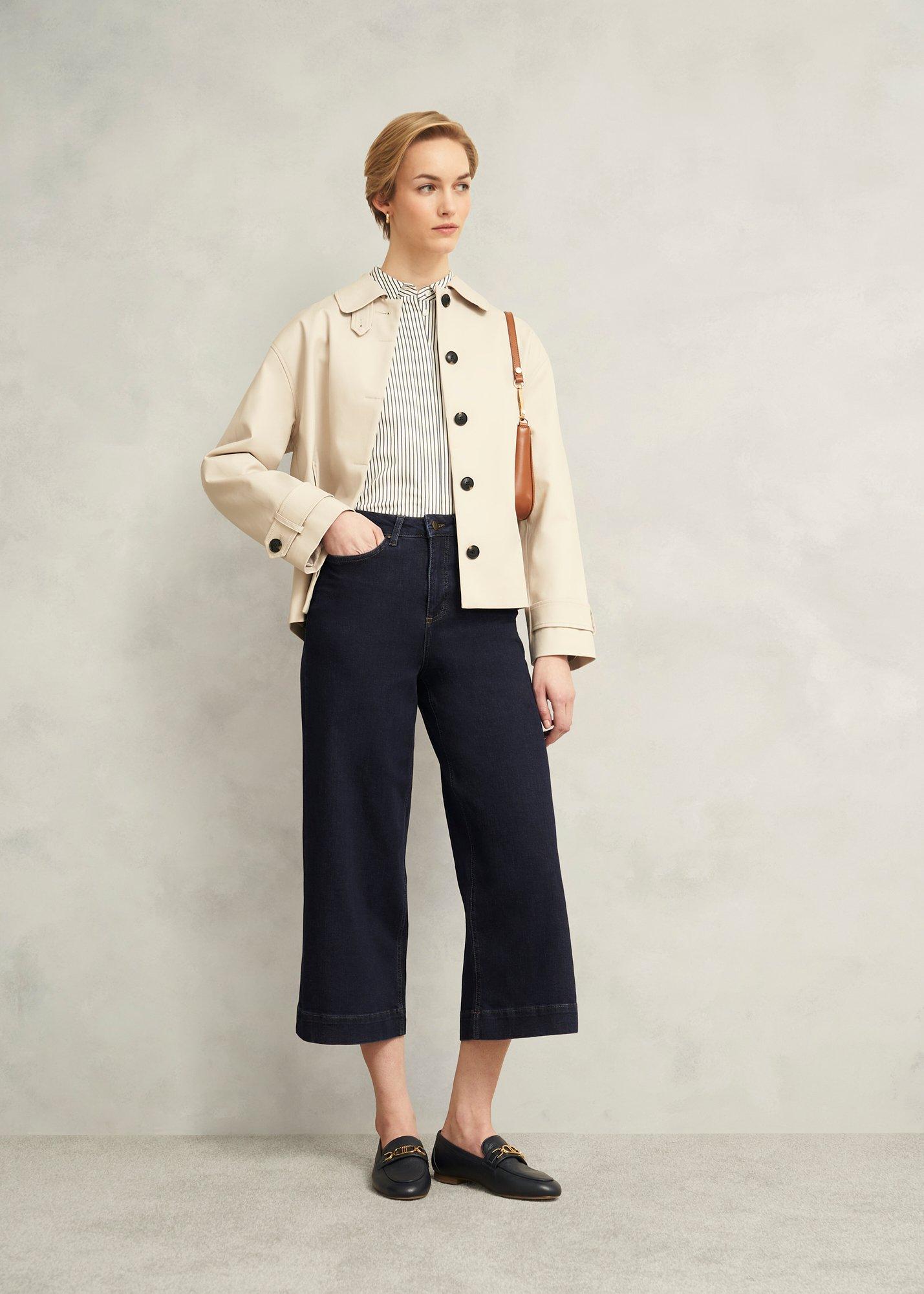 Brinley Crop Wide Leg Jeans