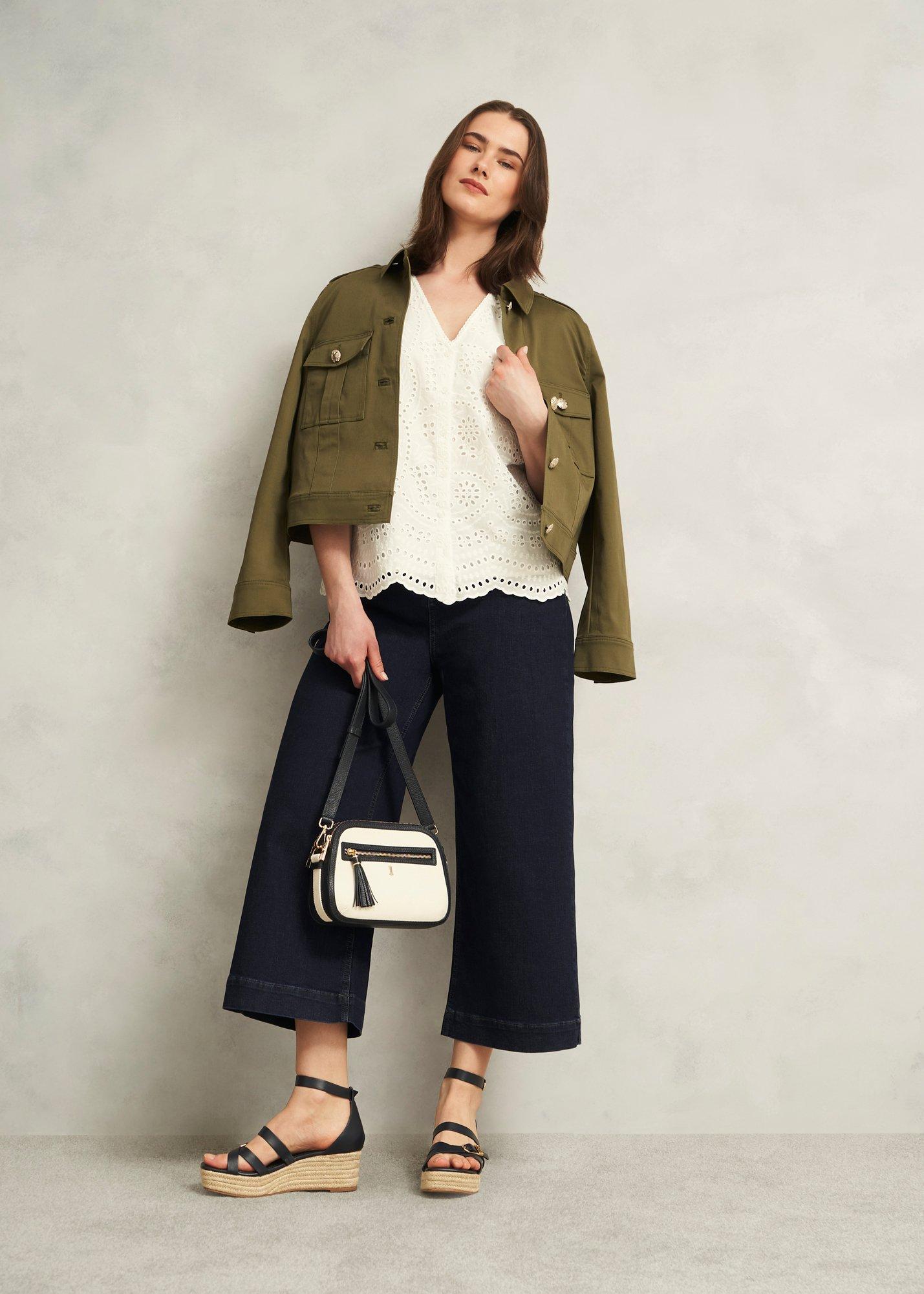 Brinley Crop Wide Leg Jeans, Indigo, hi-res