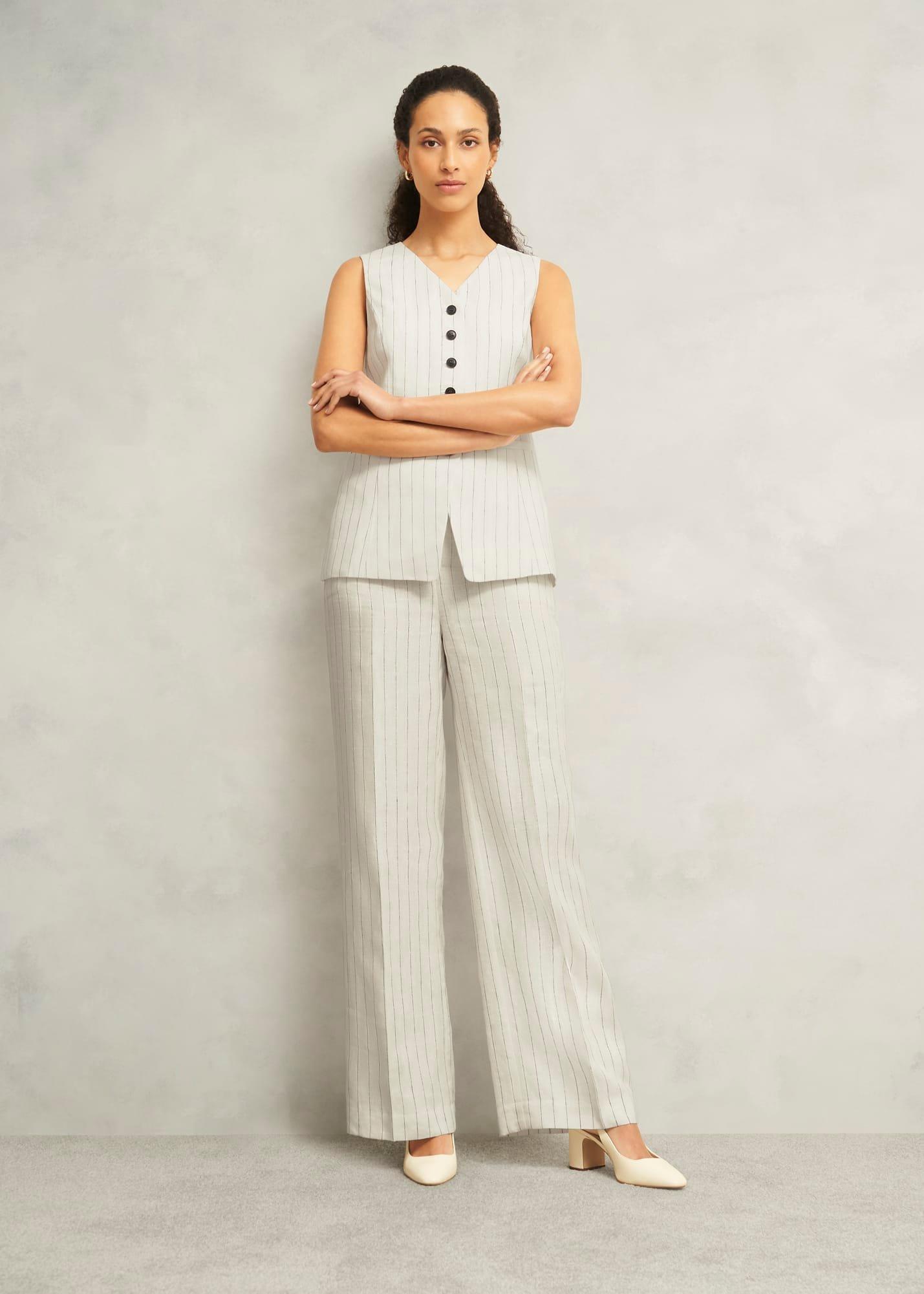 Groombridge Linen Wide Trousers