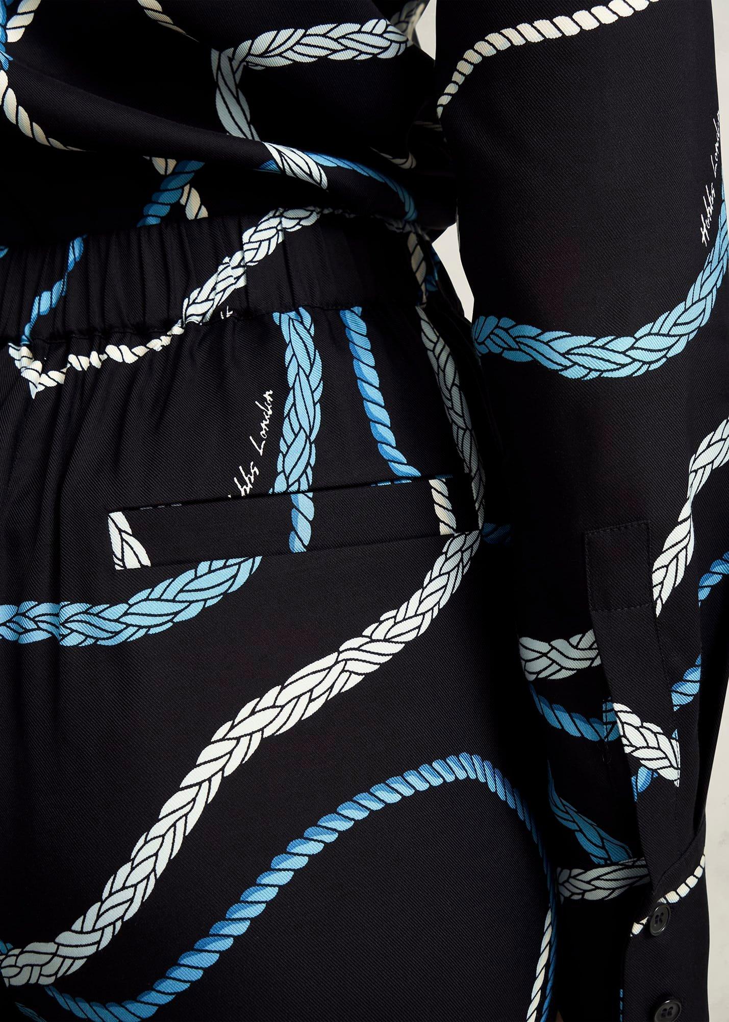 Raya Trousers, Navy Multi, hi-res