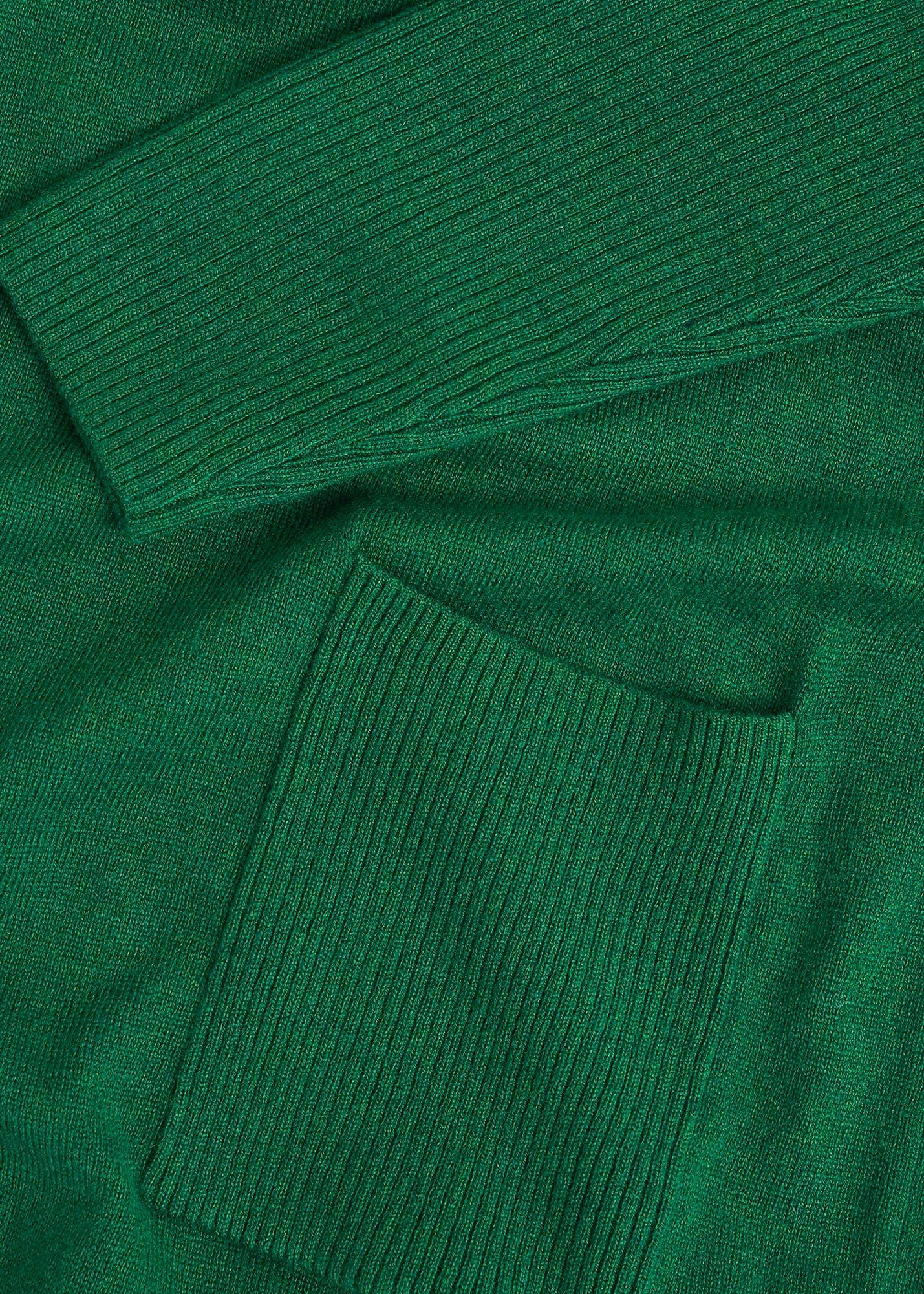 Devora Knitted Dress With Cashmere, Verdent Green, hi-res