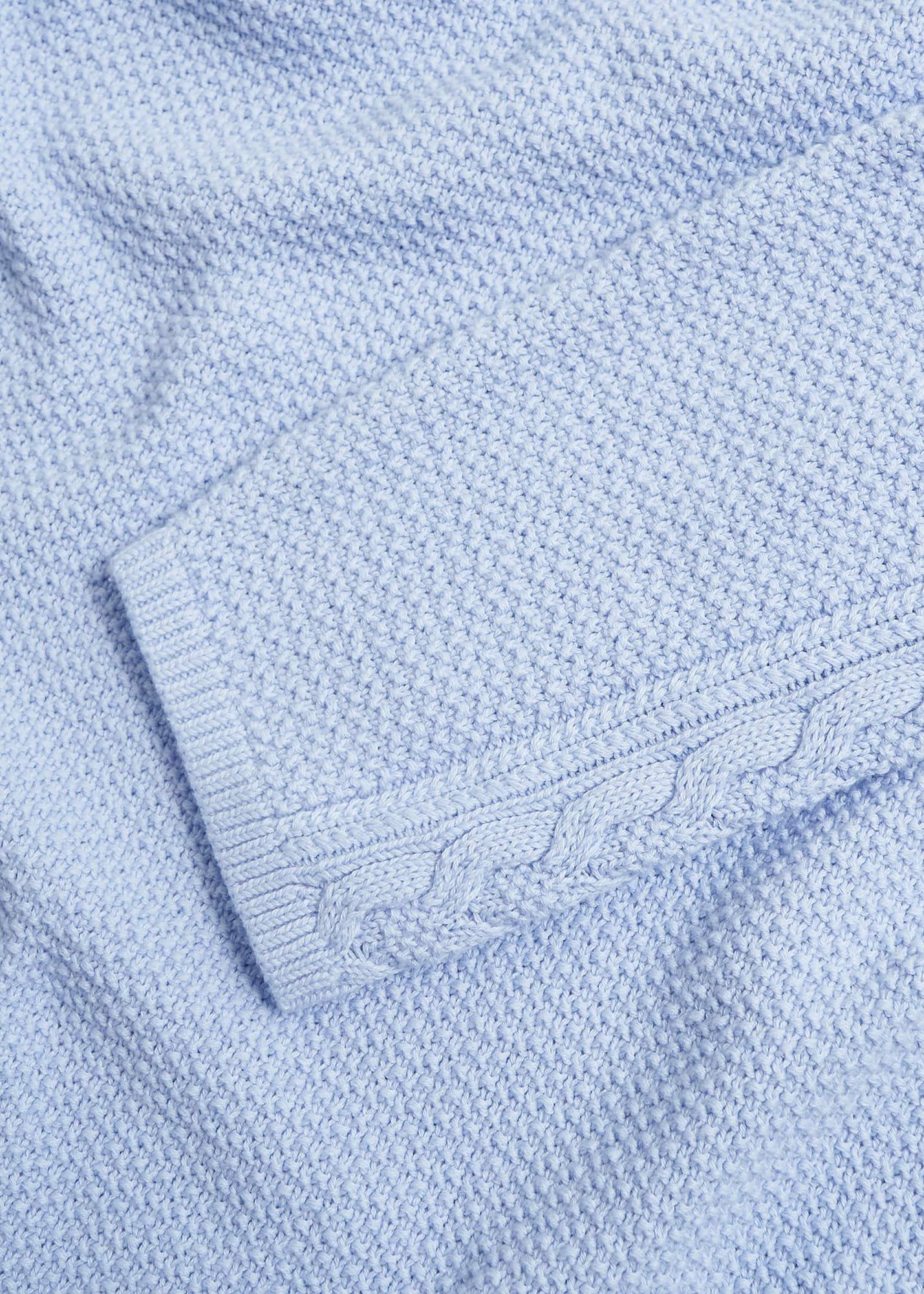 Camilla Cotton Jumper, Muscari Blue, hi-res