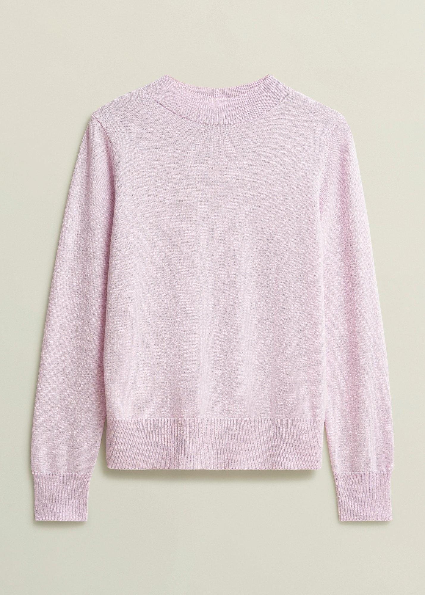 Indah Jumper With Cashmere, Dusted Pink, hi-res