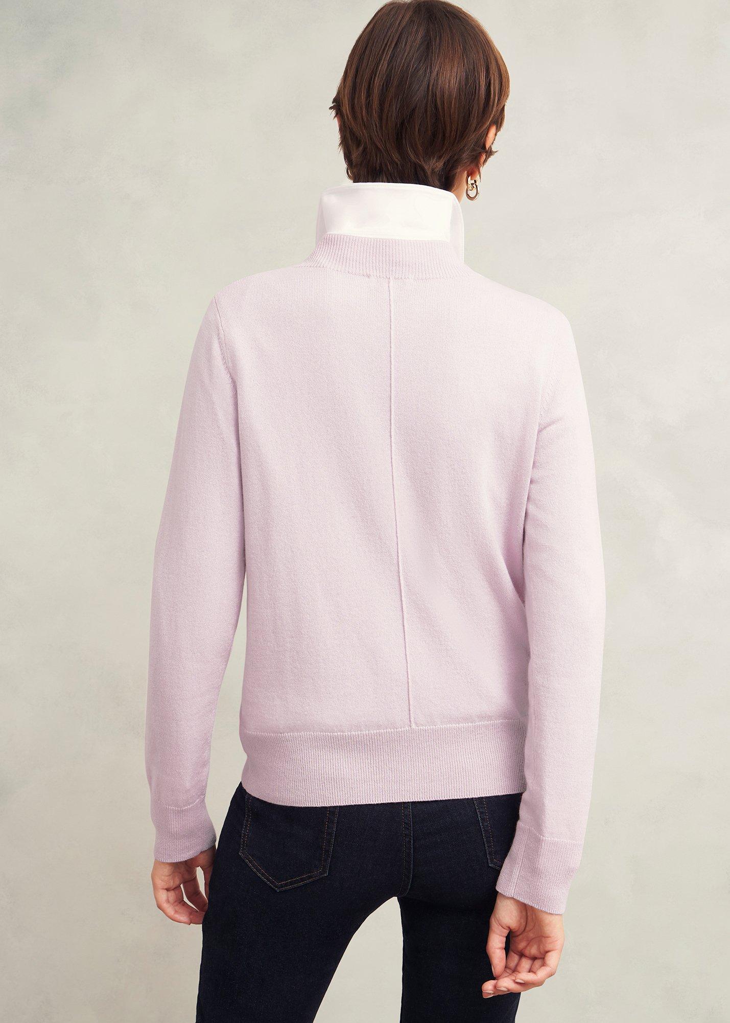 Indah Jumper With Cashmere, Dusted Pink, hi-res