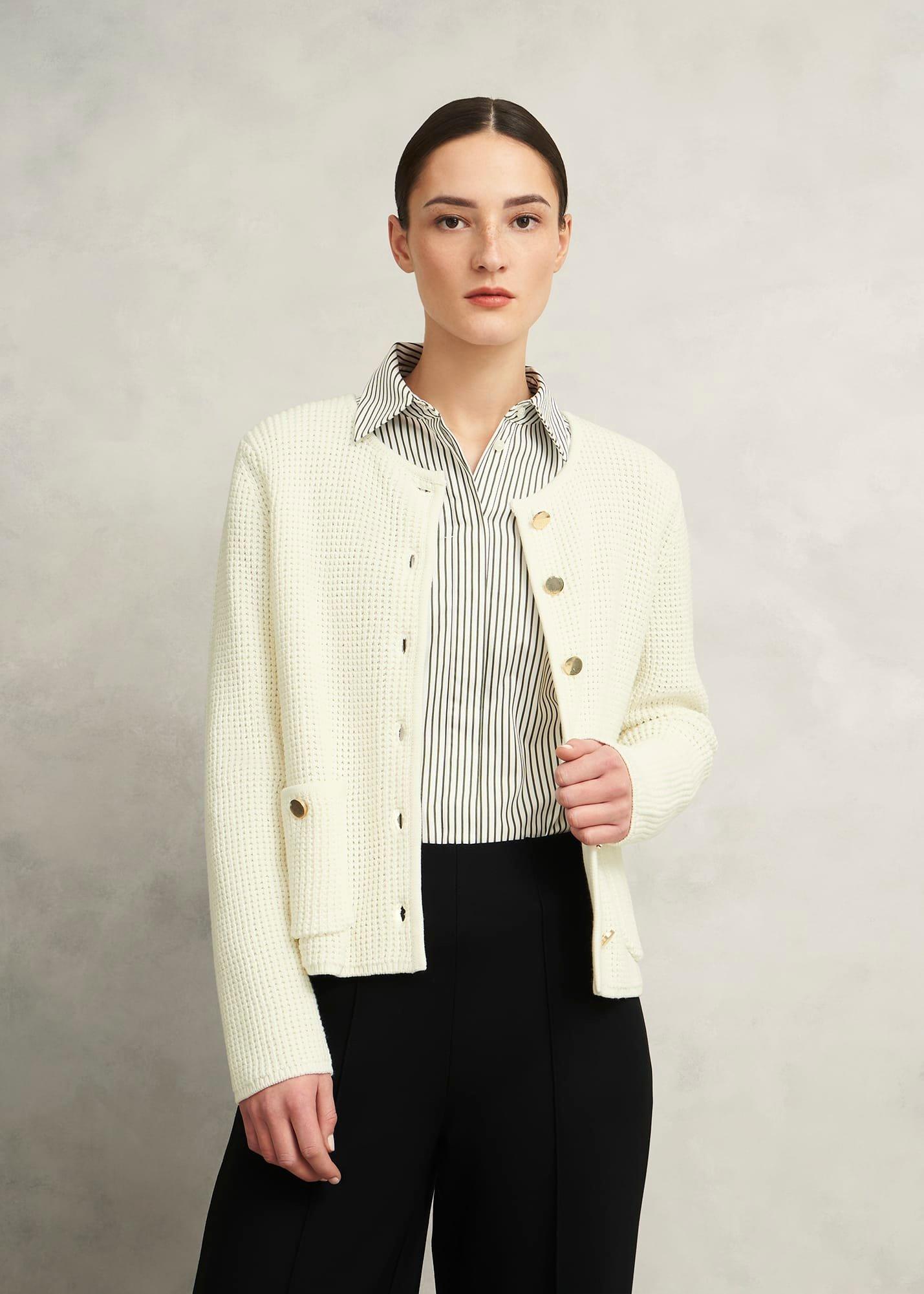 Adela Cotton Knitted Jacket 