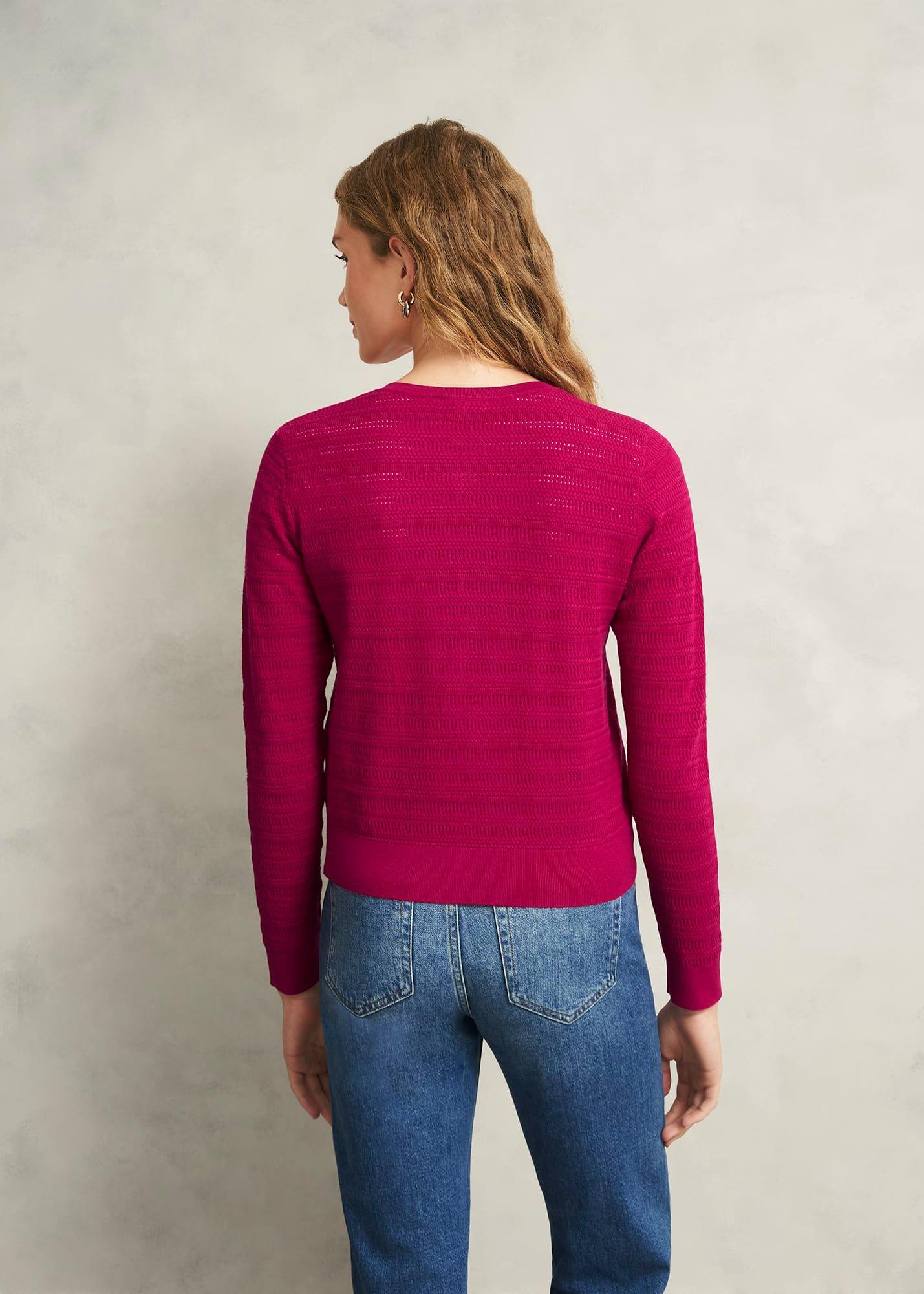 Robin Cardigan, Cerise Pink, hi-res