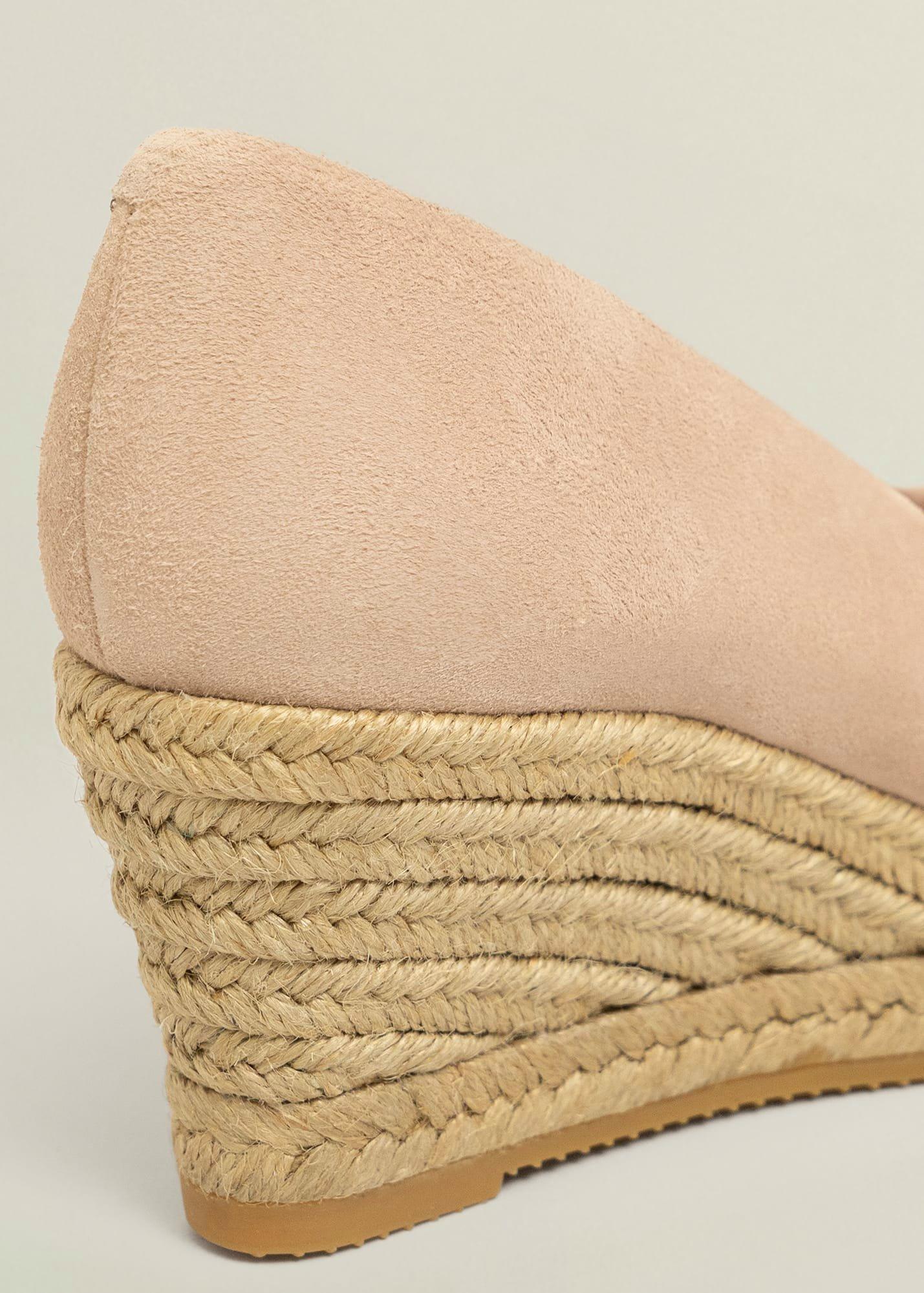 Anna Suede Espadrilles, Blush Pink, hi-res
