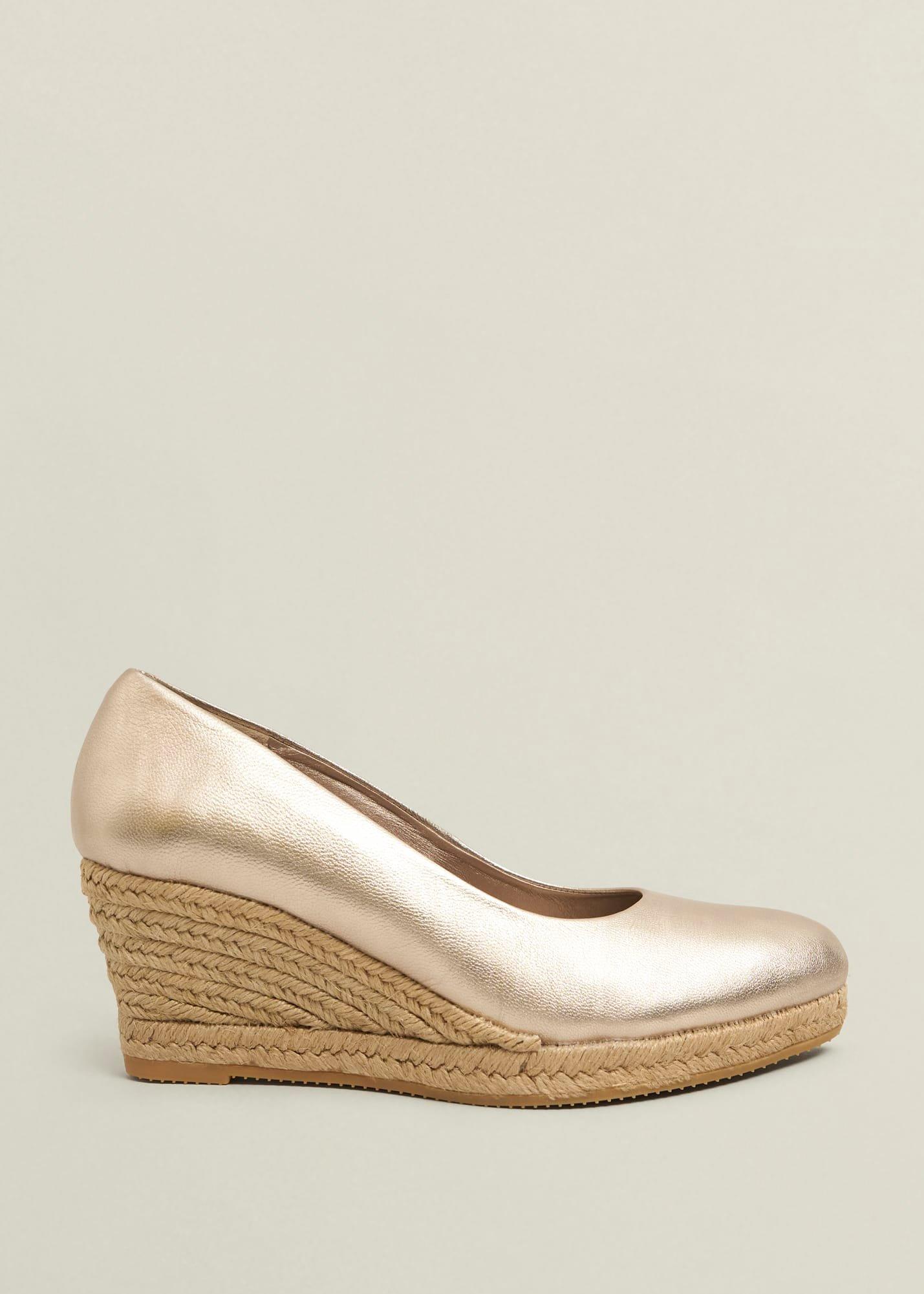Anna Leather Espadrilles