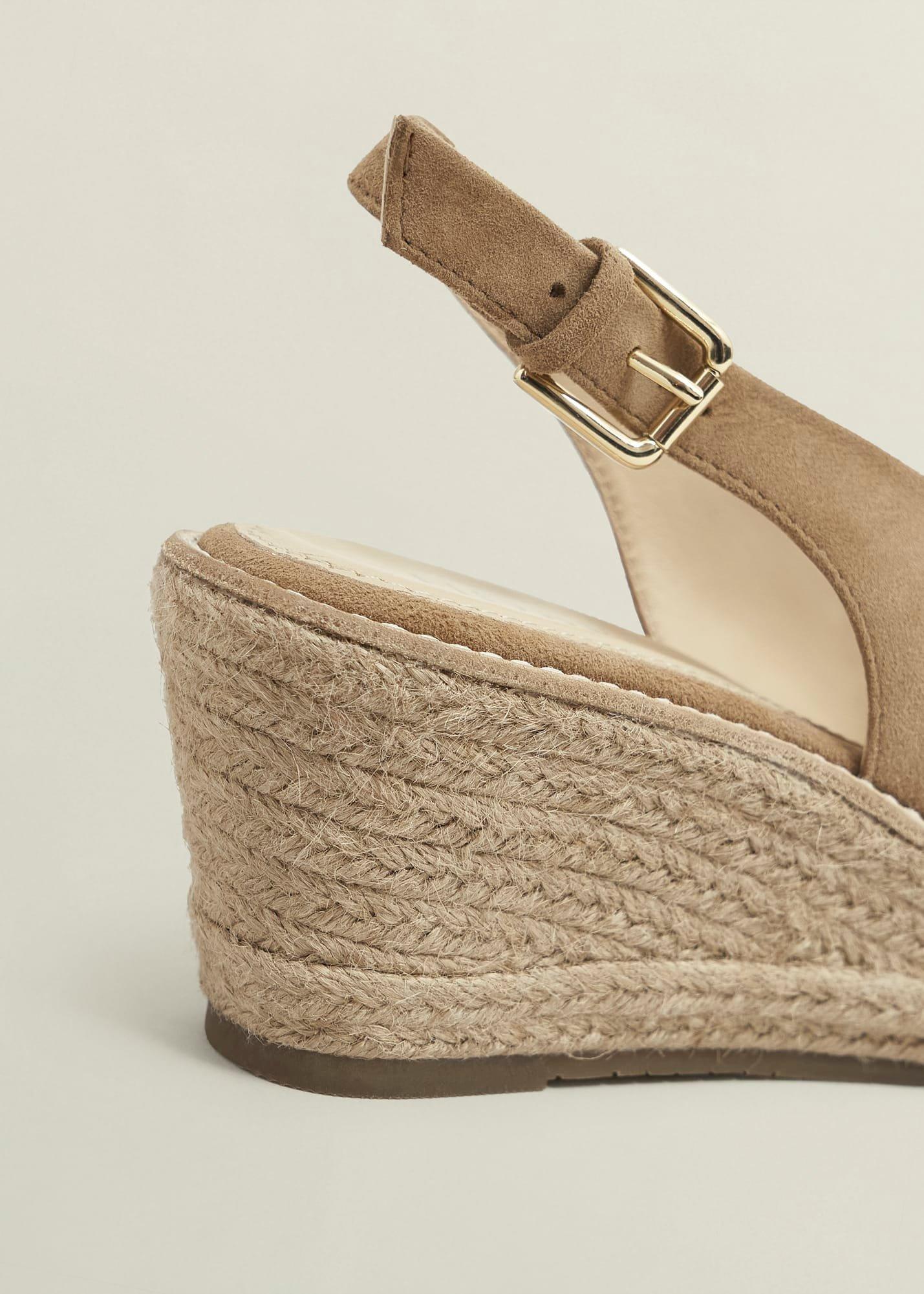 Kali Suede Espadrilles, Light Camel, hi-res
