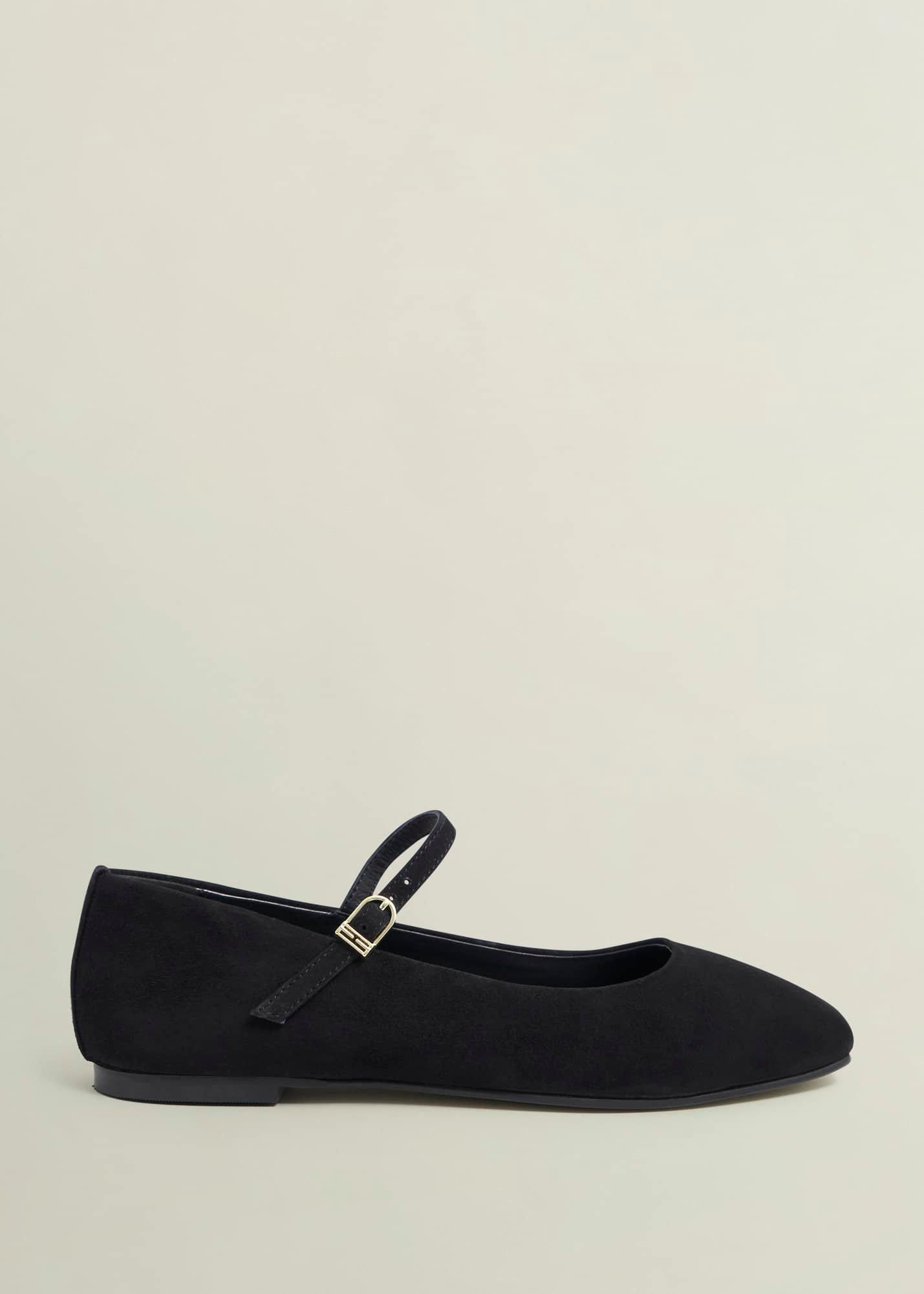 Suede Chrissy Mary Janes