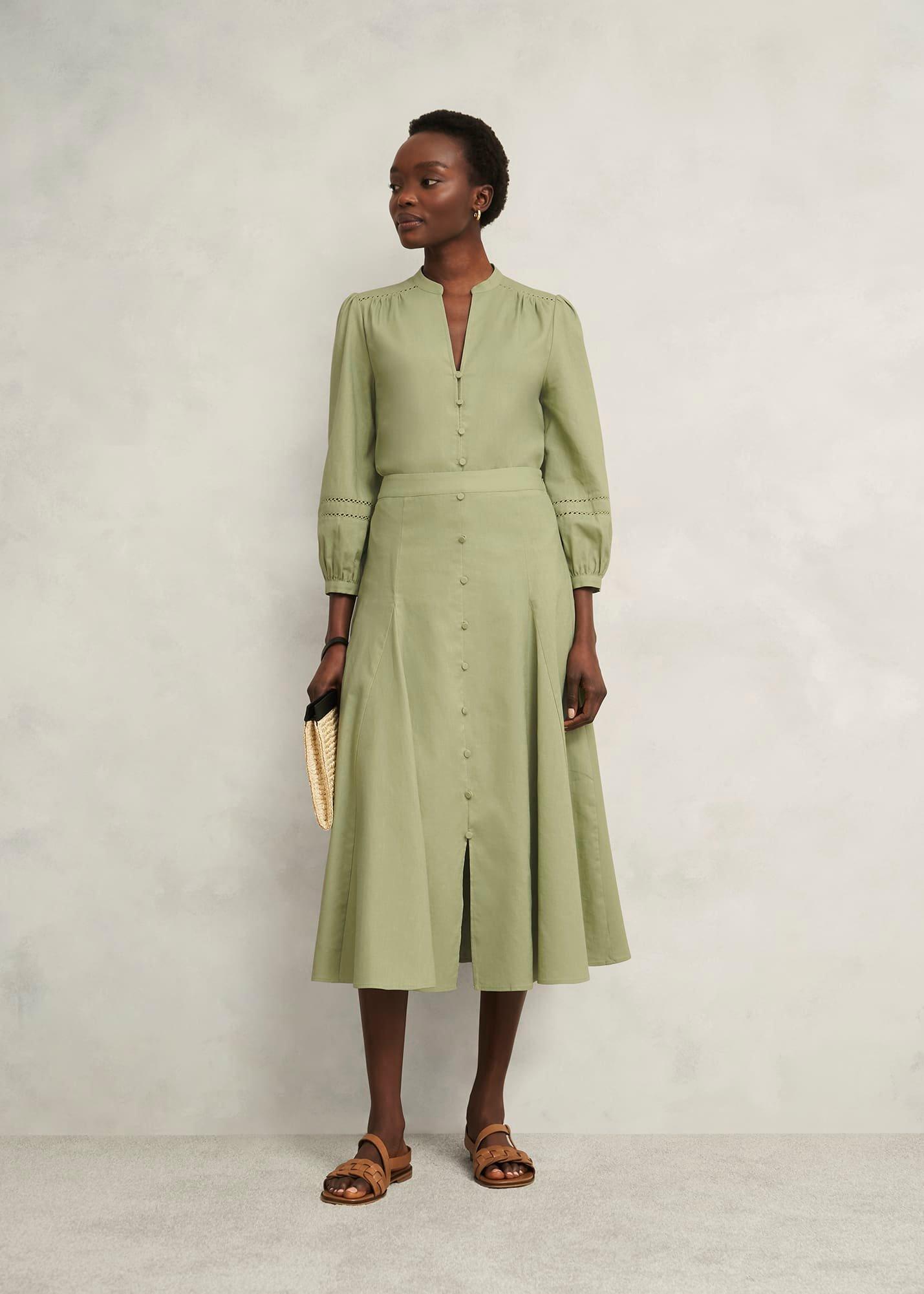 Vera Leather Sandals, Tan, hi-res