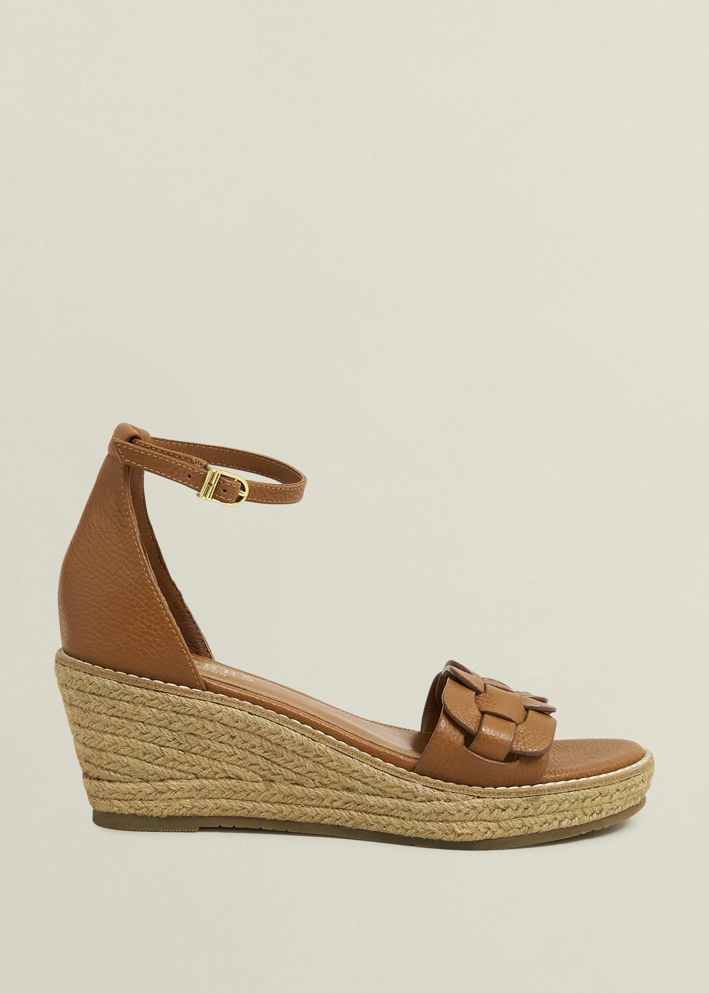 Francis Leather Espadrilles