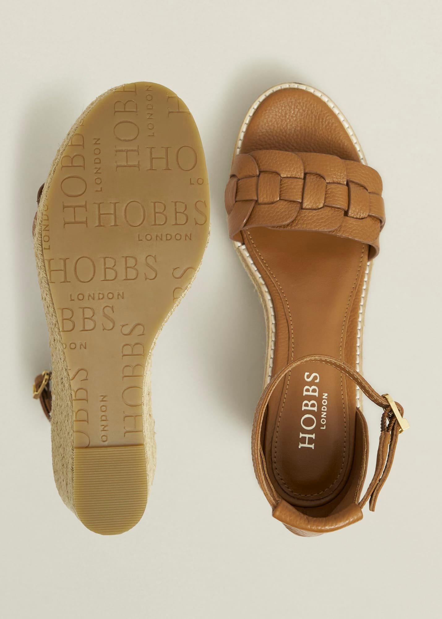 Francis Leather Espadrilles, Tan, hi-res