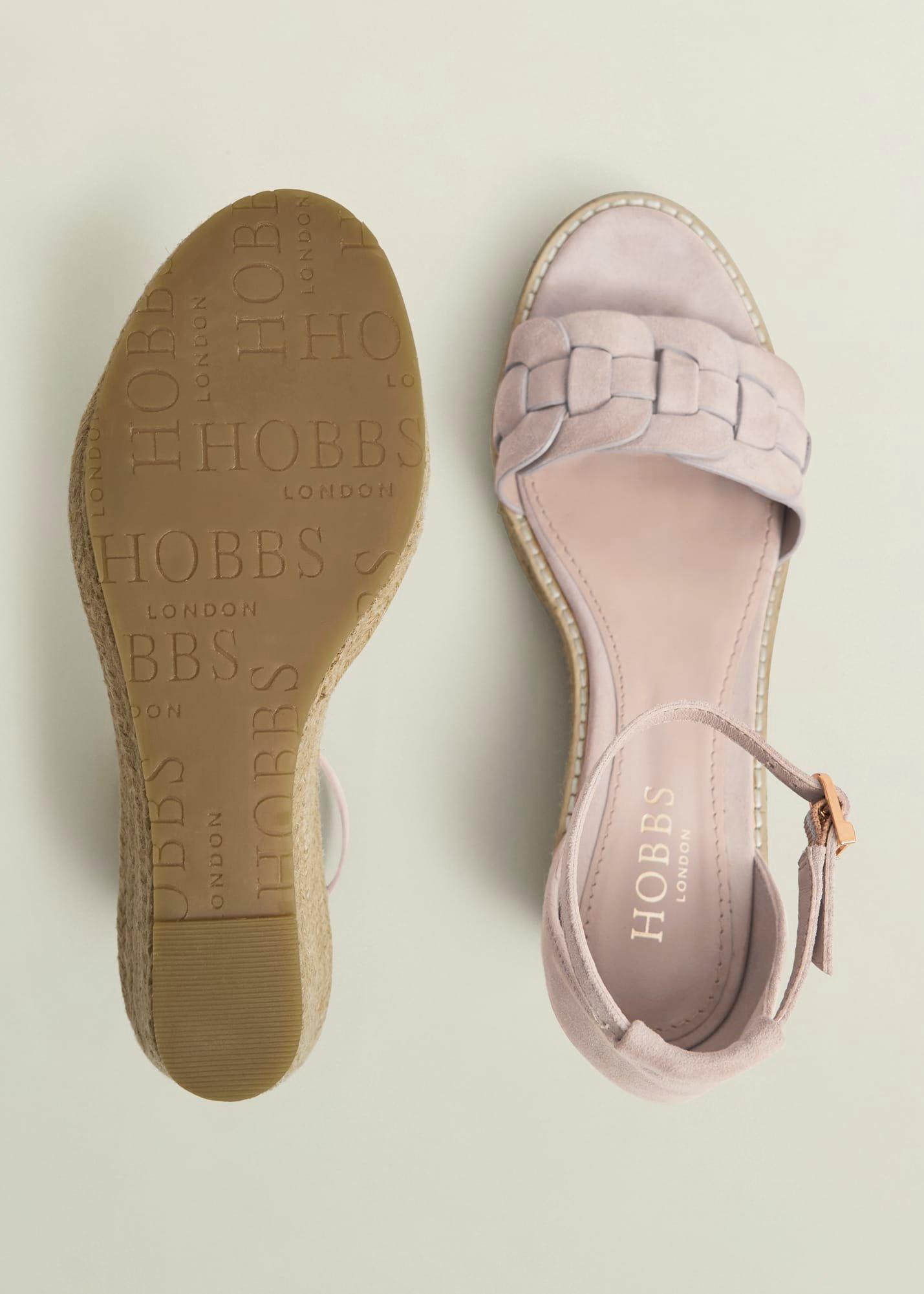 Francis Suede Espadrilles, Blush Pink, hi-res