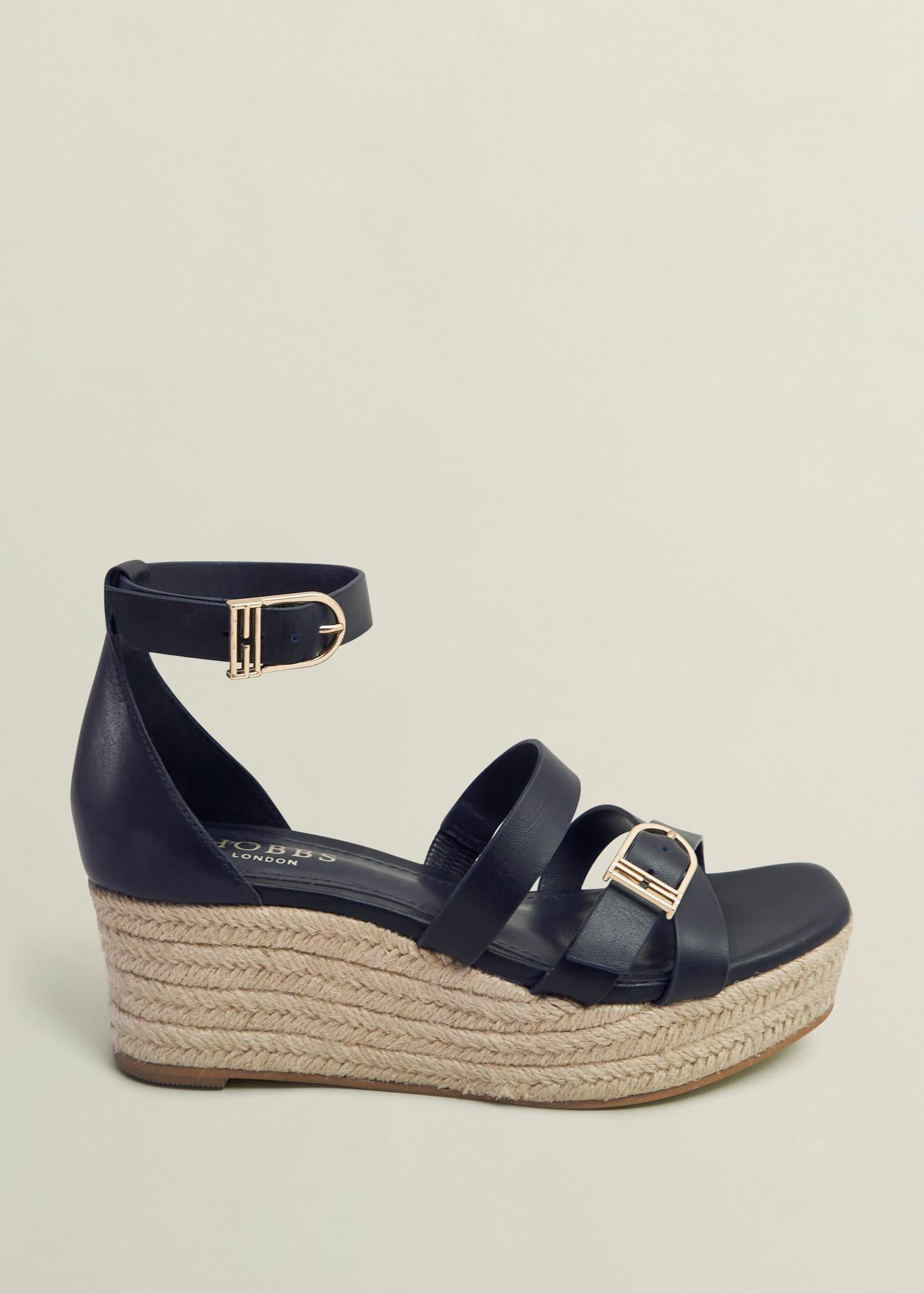 Paloma Leather Espadrilles
