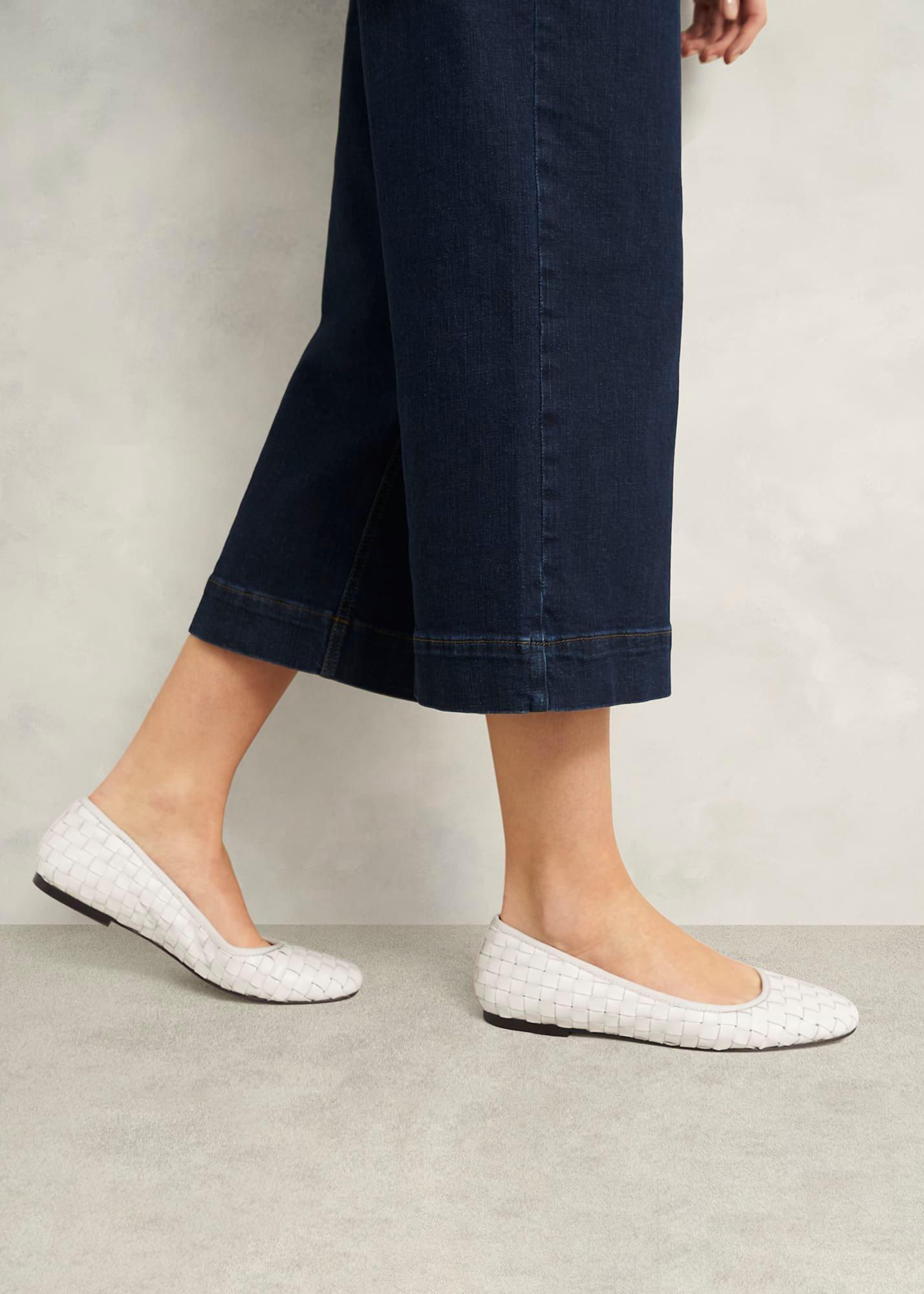 Raina Woven Flats, Chalk Beige, hi-res