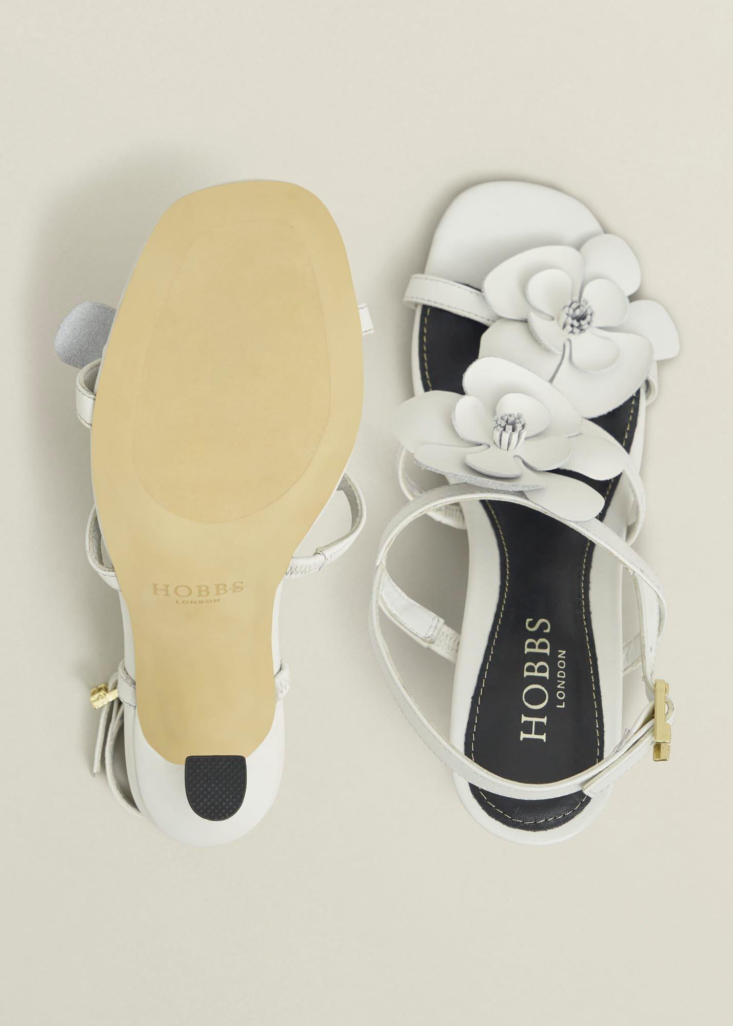 Farmoor Sandals, Ivory, hi-res