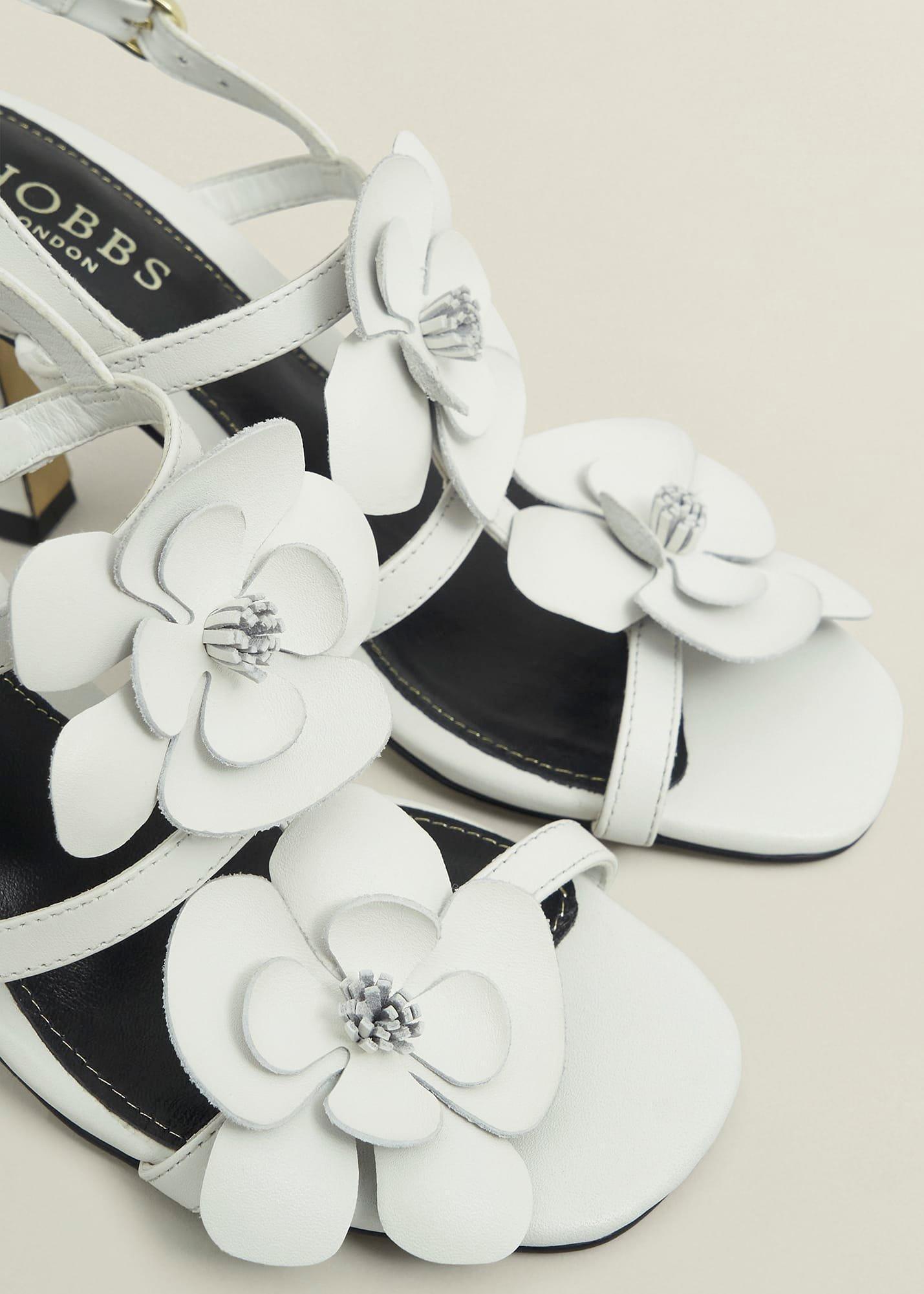 Farmoor Sandals, Ivory, hi-res