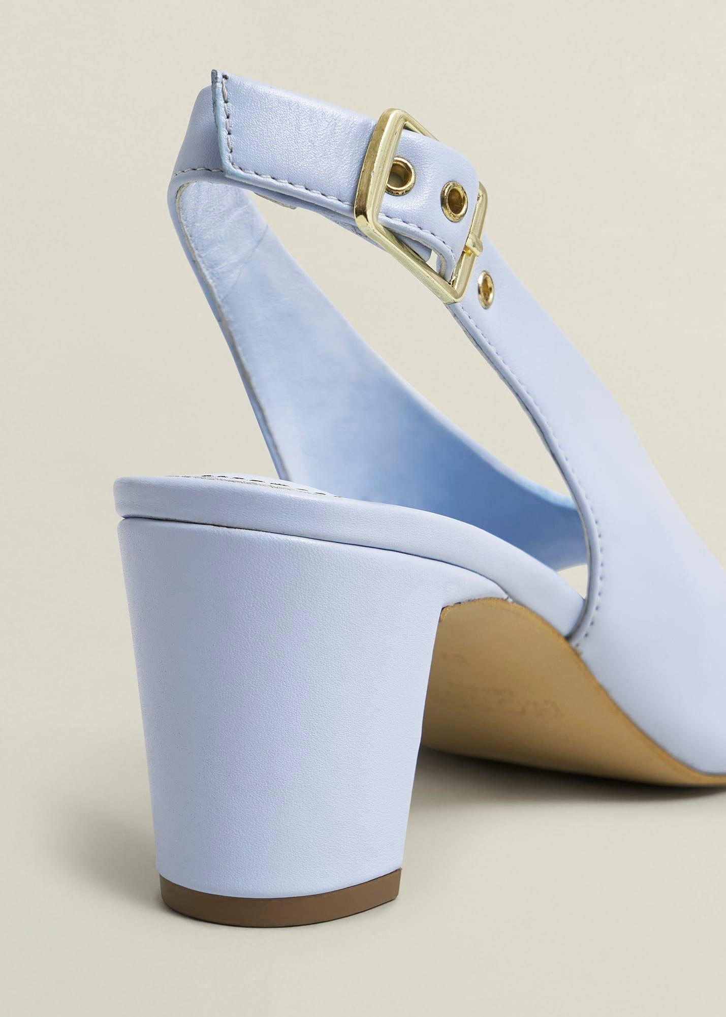 Kali Leather Sandals, Pale Blue, hi-res
