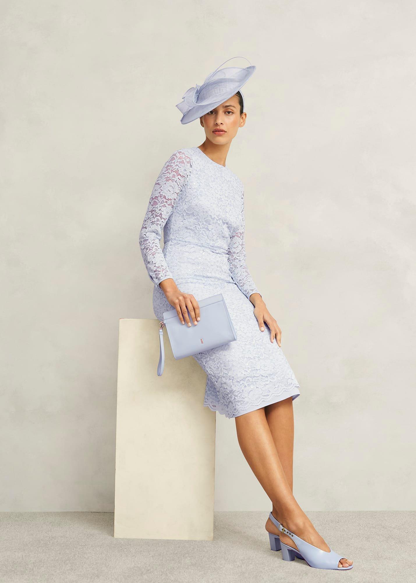 Kali Leather Sandals, Pale Blue, hi-res