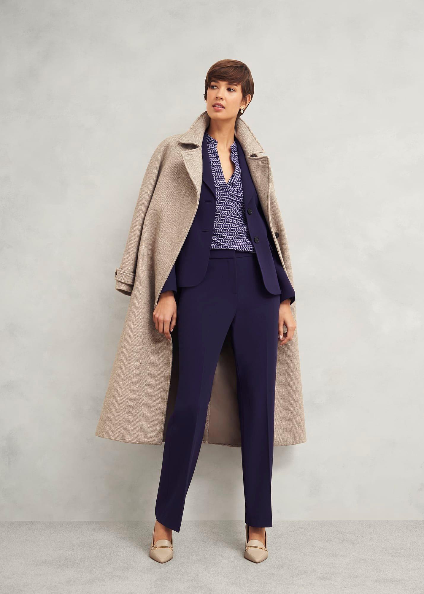 Ros Leather Court Shoes, Light Beige, hi-res