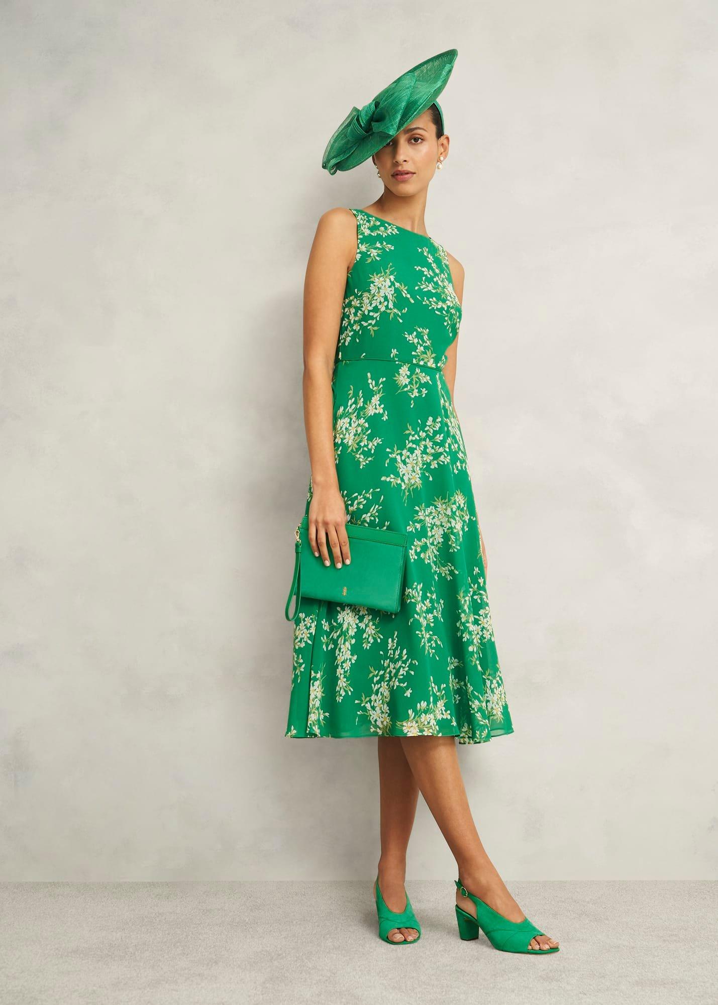 Karina Suede Sandals, Cilantro Green, hi-res