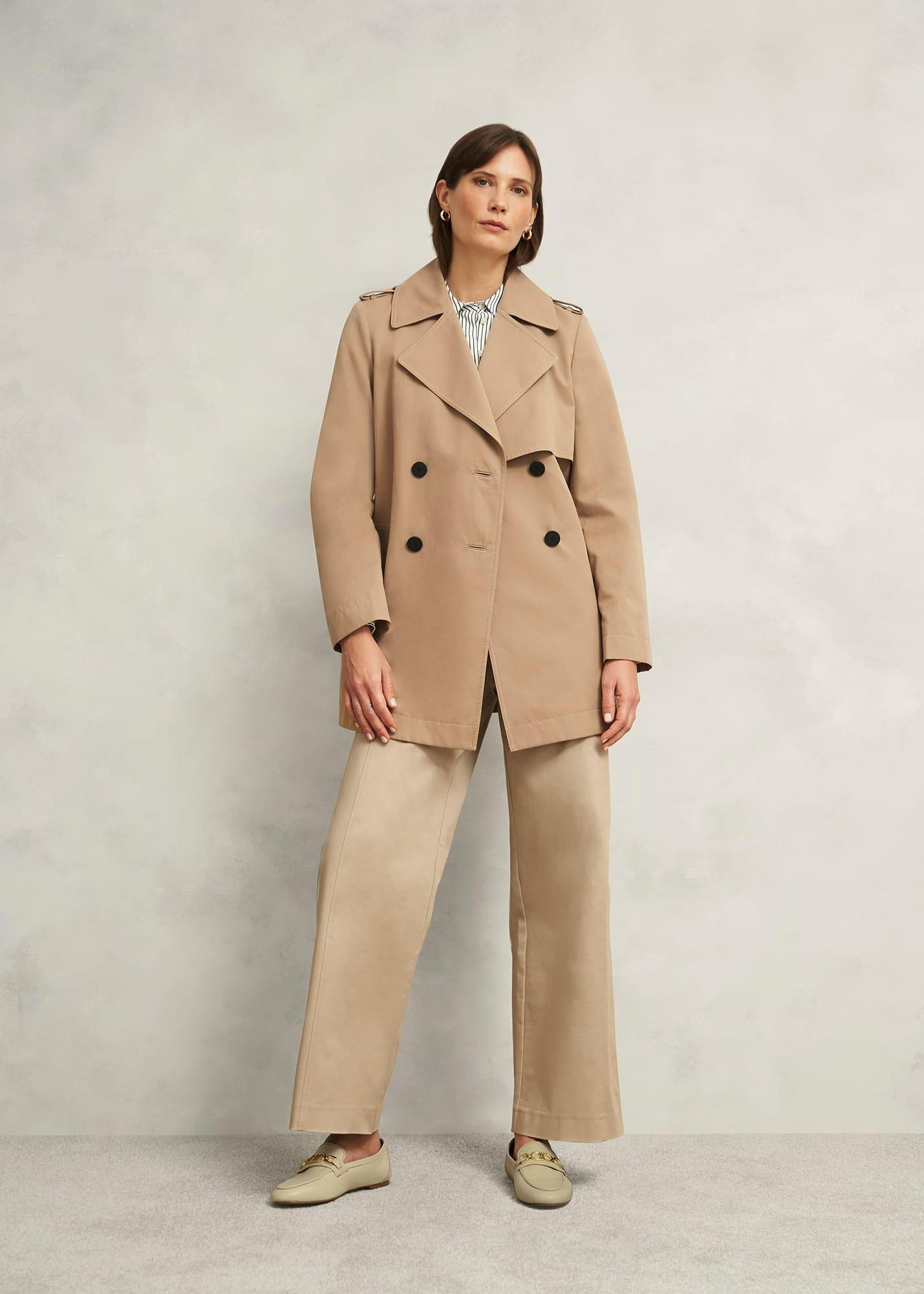 Pheobe Leather Loafers, Chalk Beige, hi-res