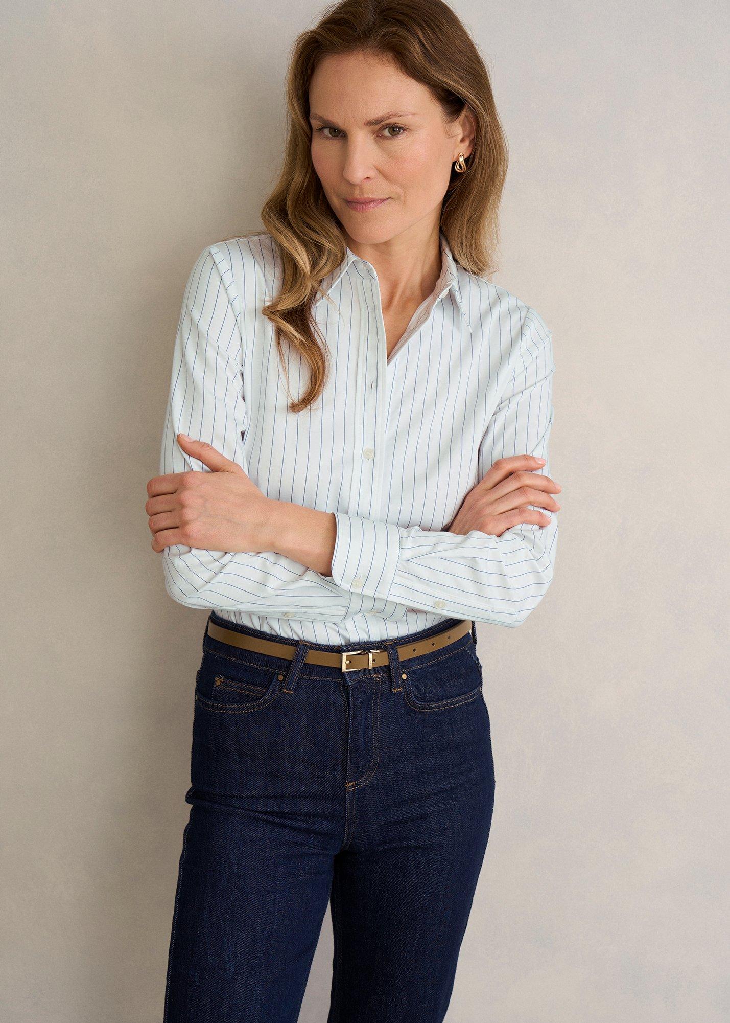 Pauline Skinny Leather Belt, Tan Pepper Red, hi-res