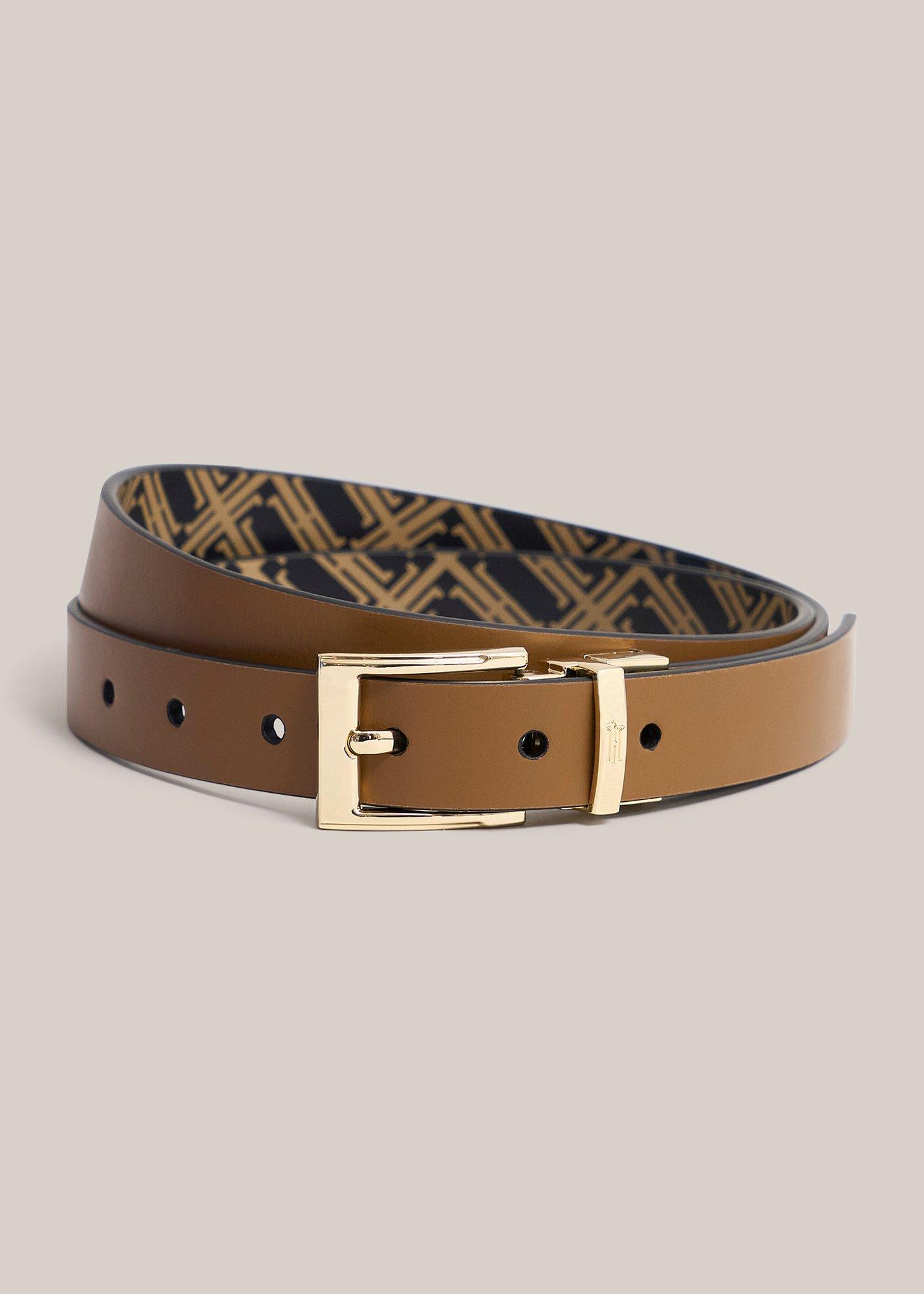 Pauline Leather Reversible Belt