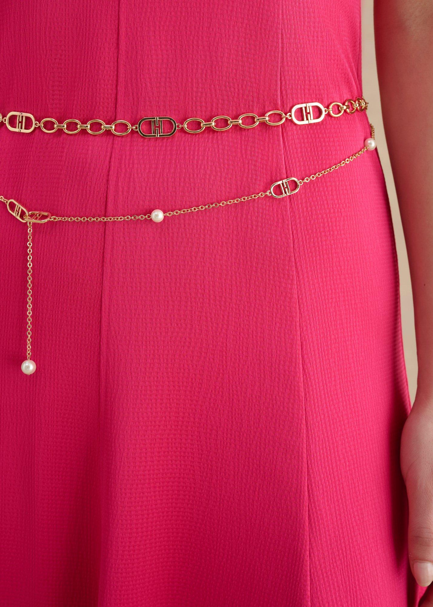 Bette Chain Belt, Gold, hi-res