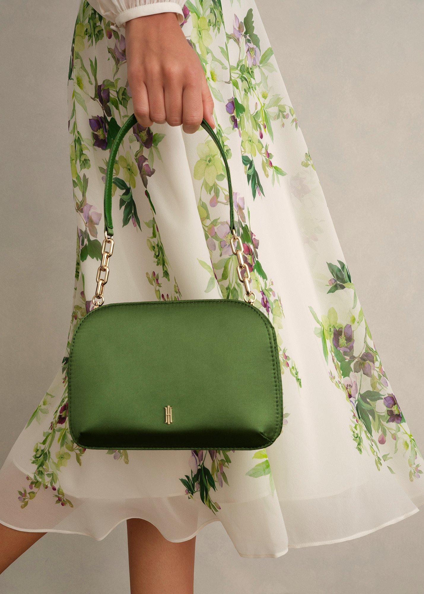 Milan Clutch, Bay Leaf Green, hi-res