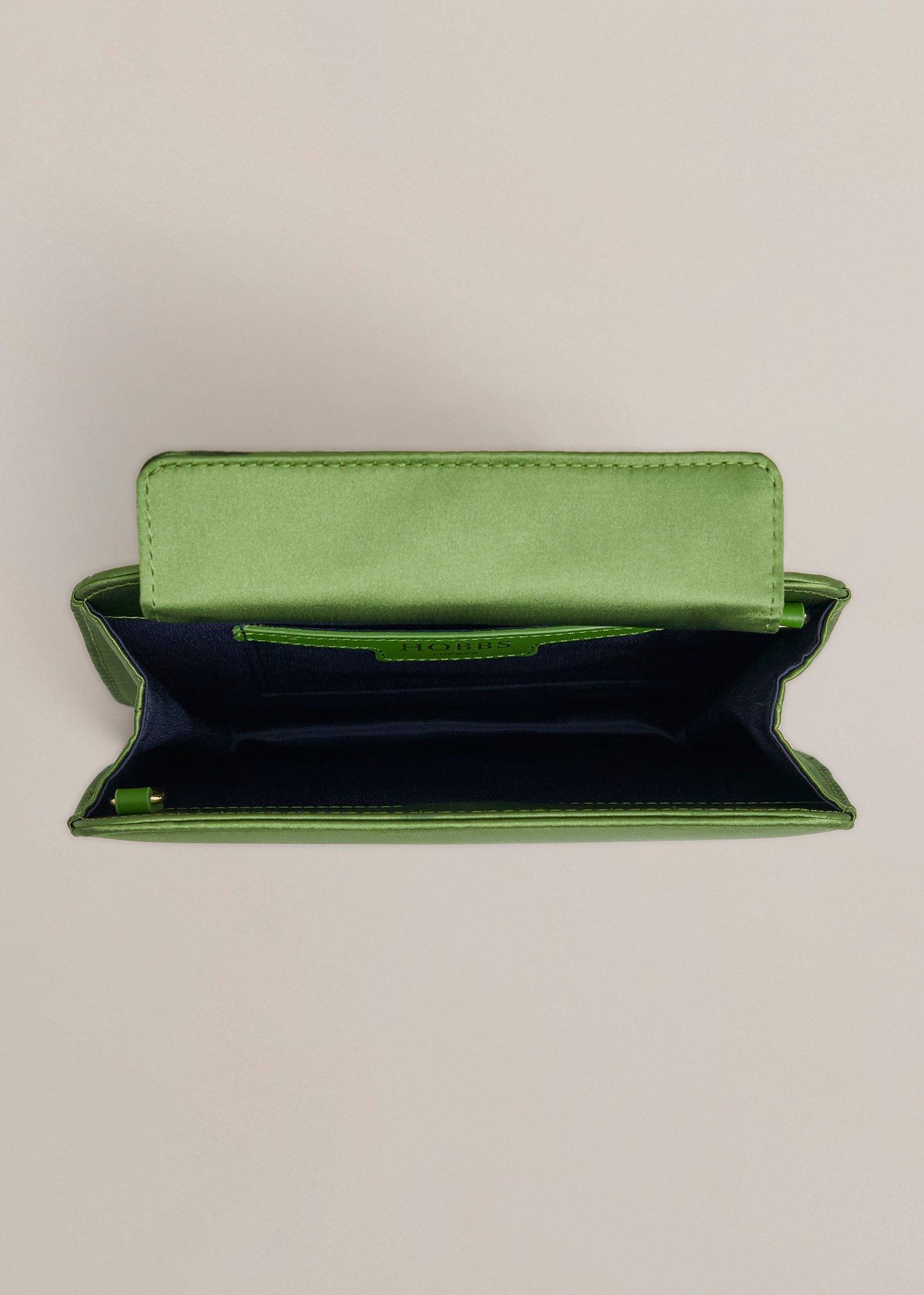 Milan Clutch, Bay Leaf Green, hi-res