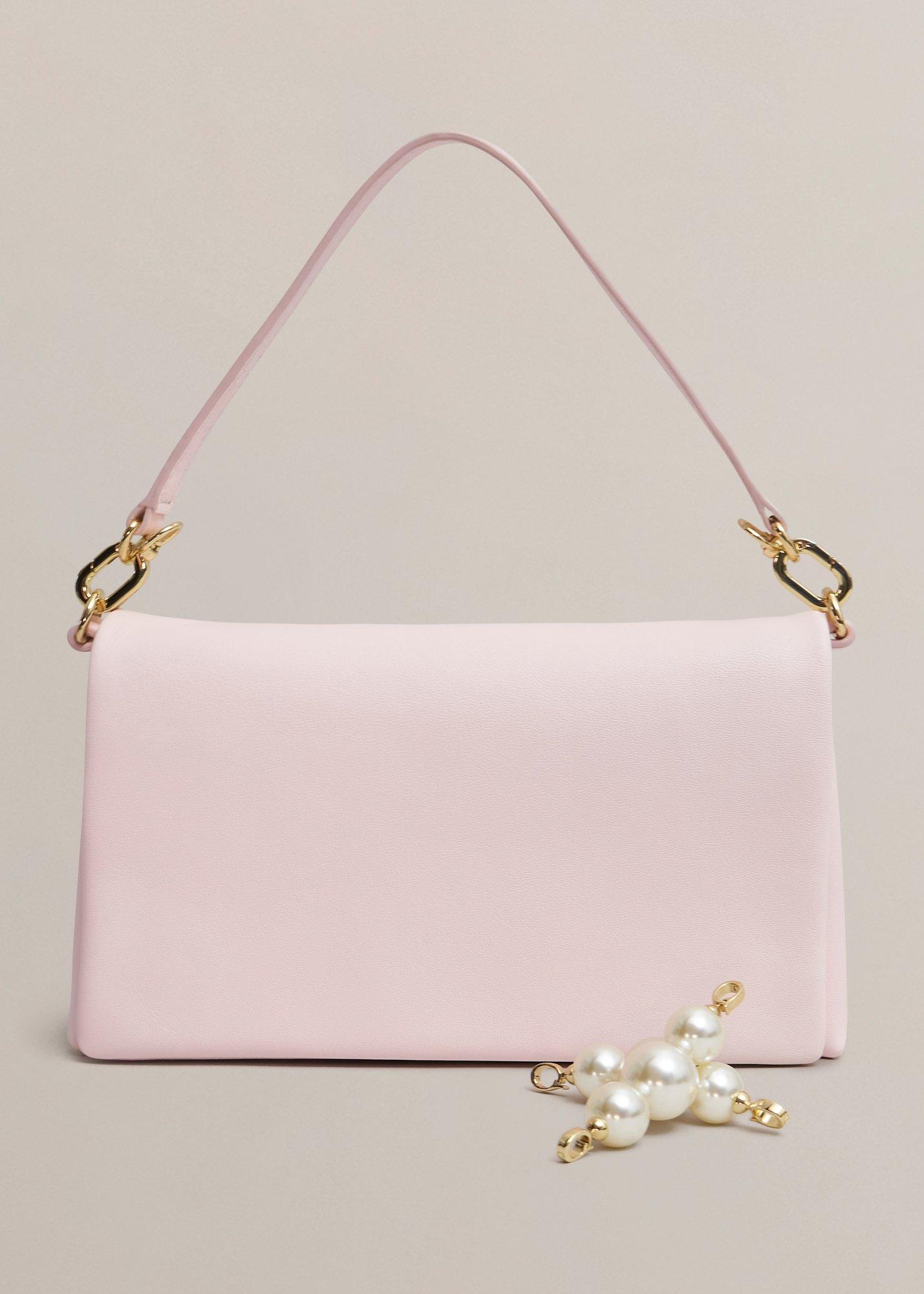 Jas Pearl Clutch, Pale Pink, hi-res