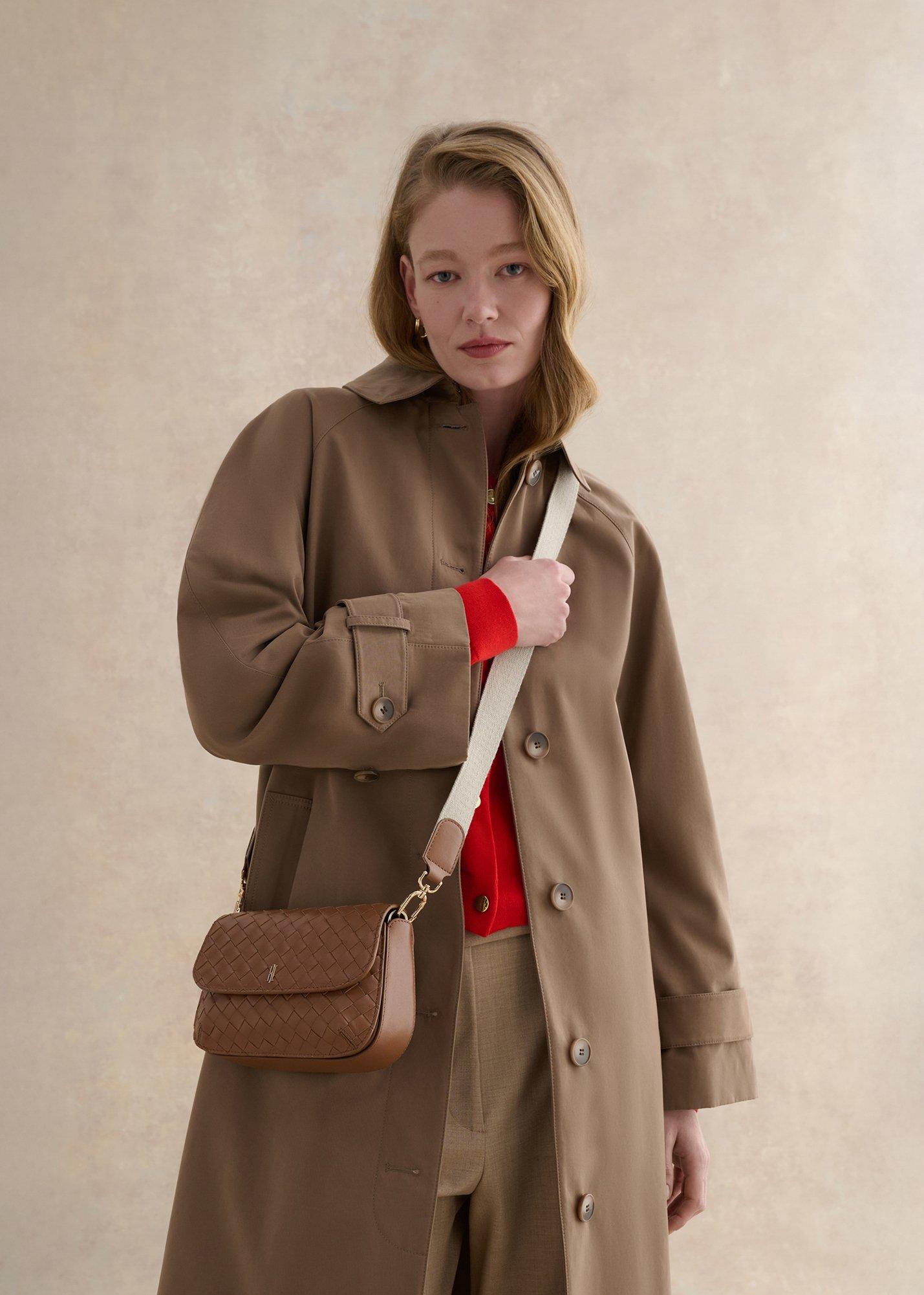 Berwick Woven Bag, Tan, hi-res