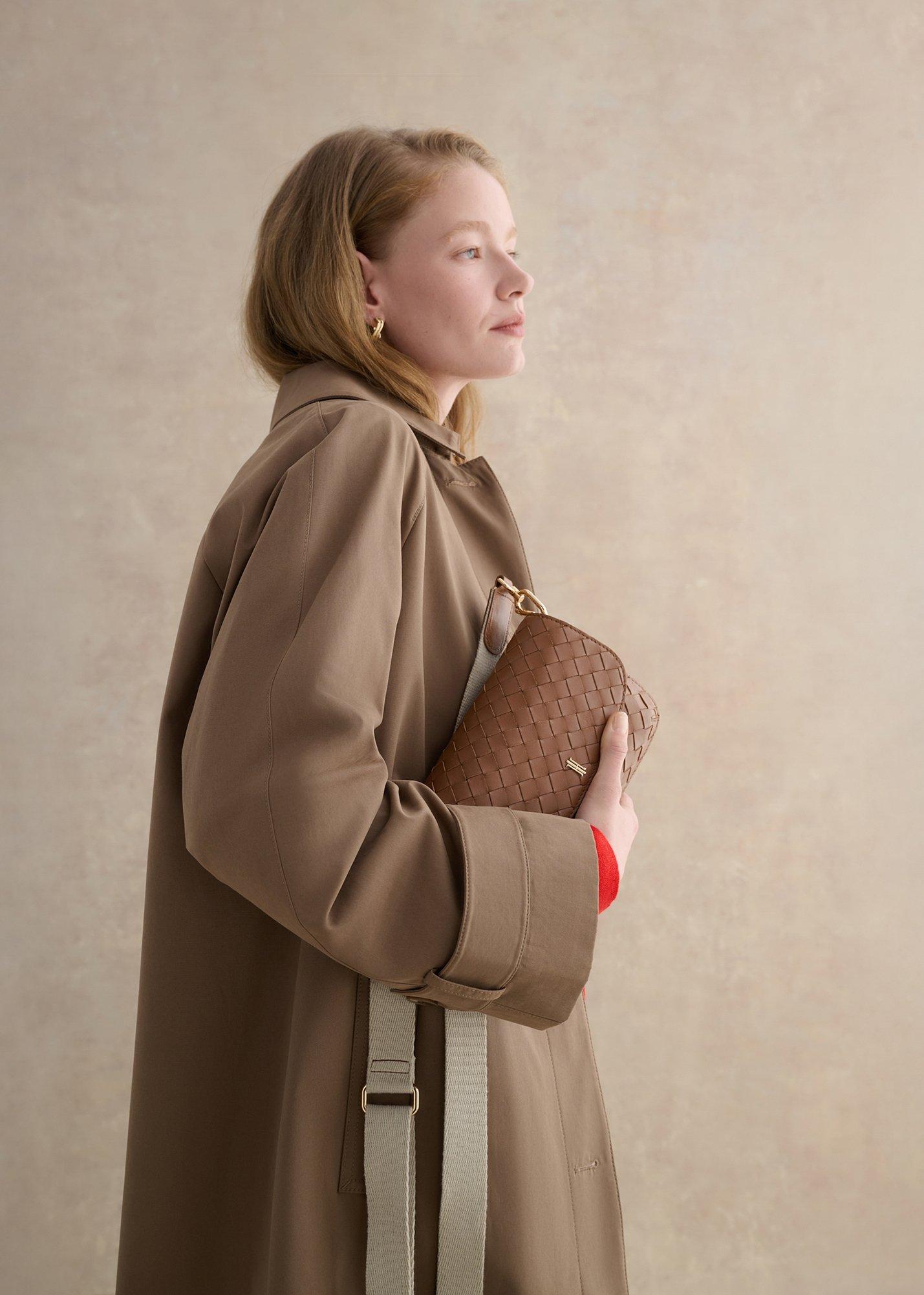 Berwick Woven Bag, Tan, hi-res