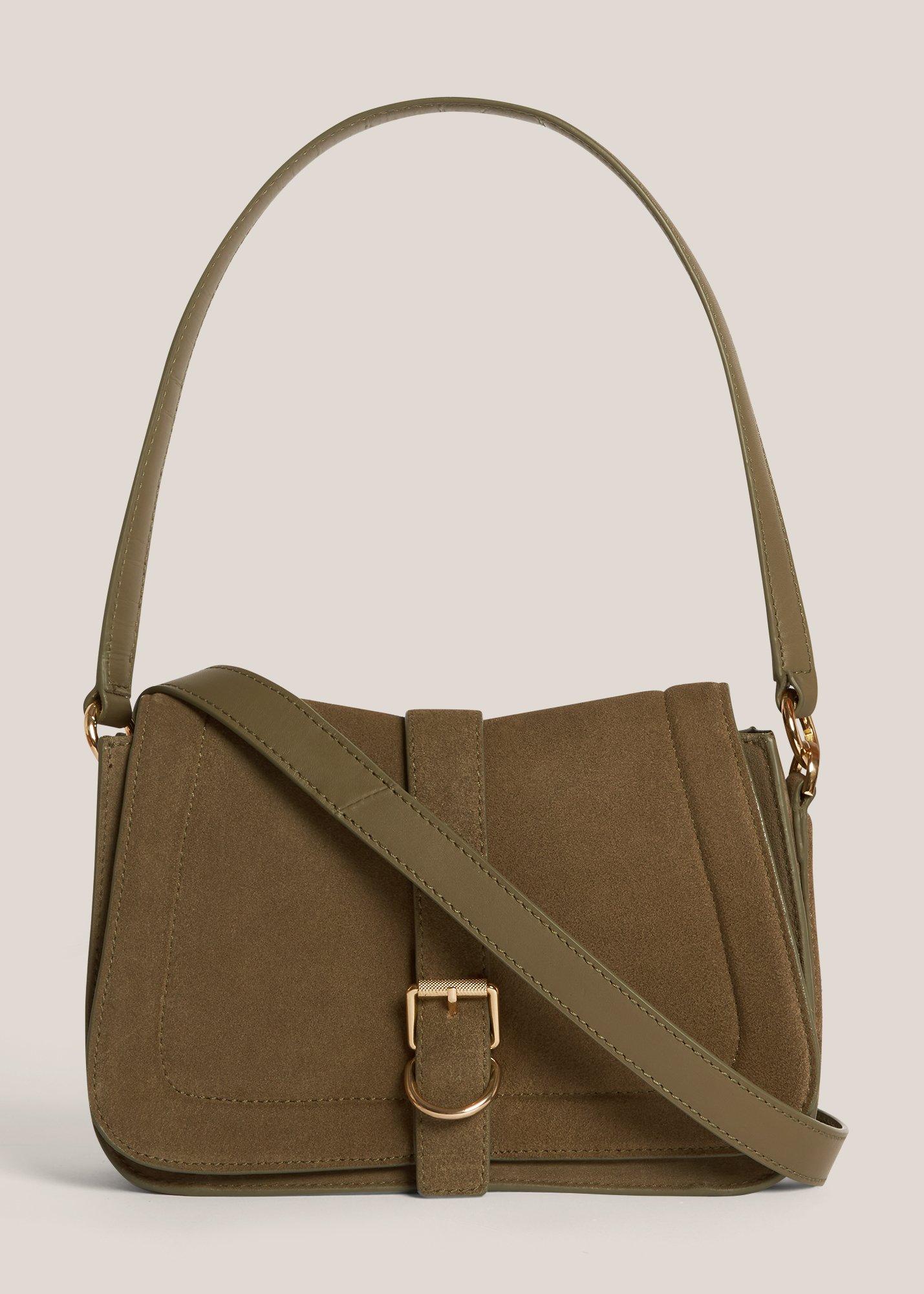 Wren Suede Crossbody Bag