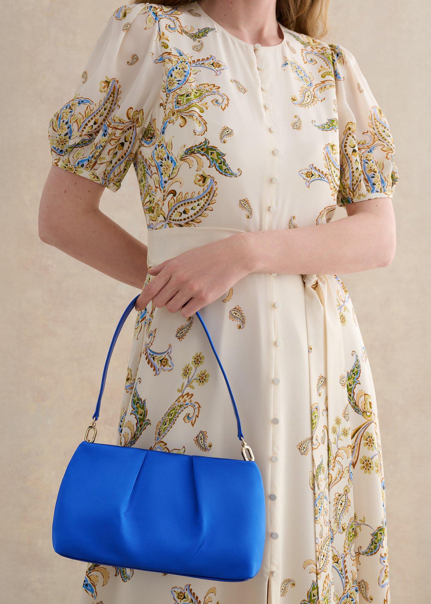 Clifton Clutch, Azure Blue, hi-res