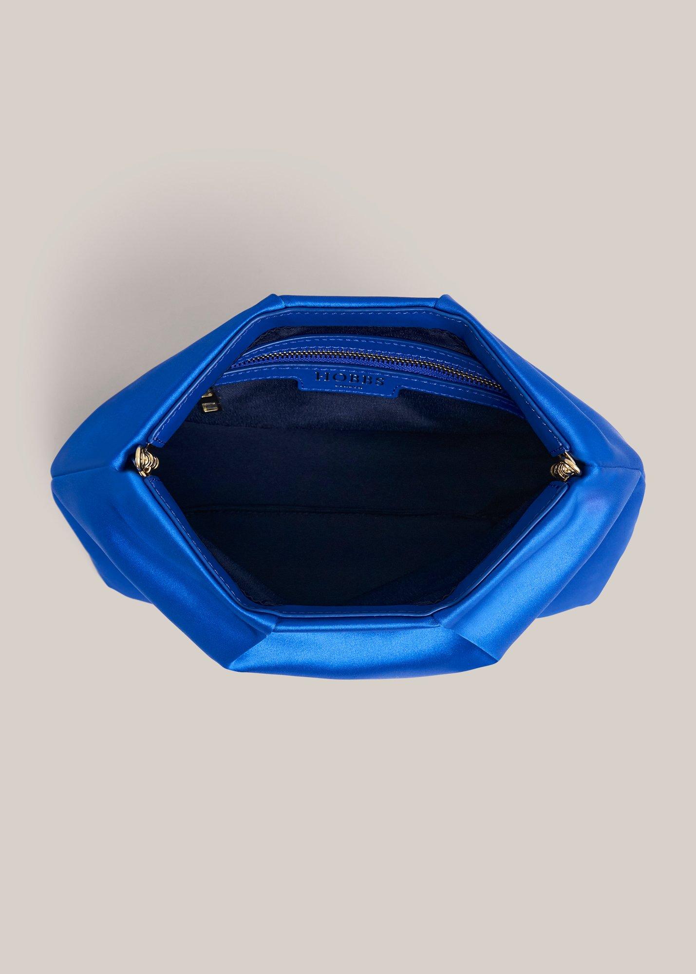 Clifton Clutch, Azure Blue, hi-res