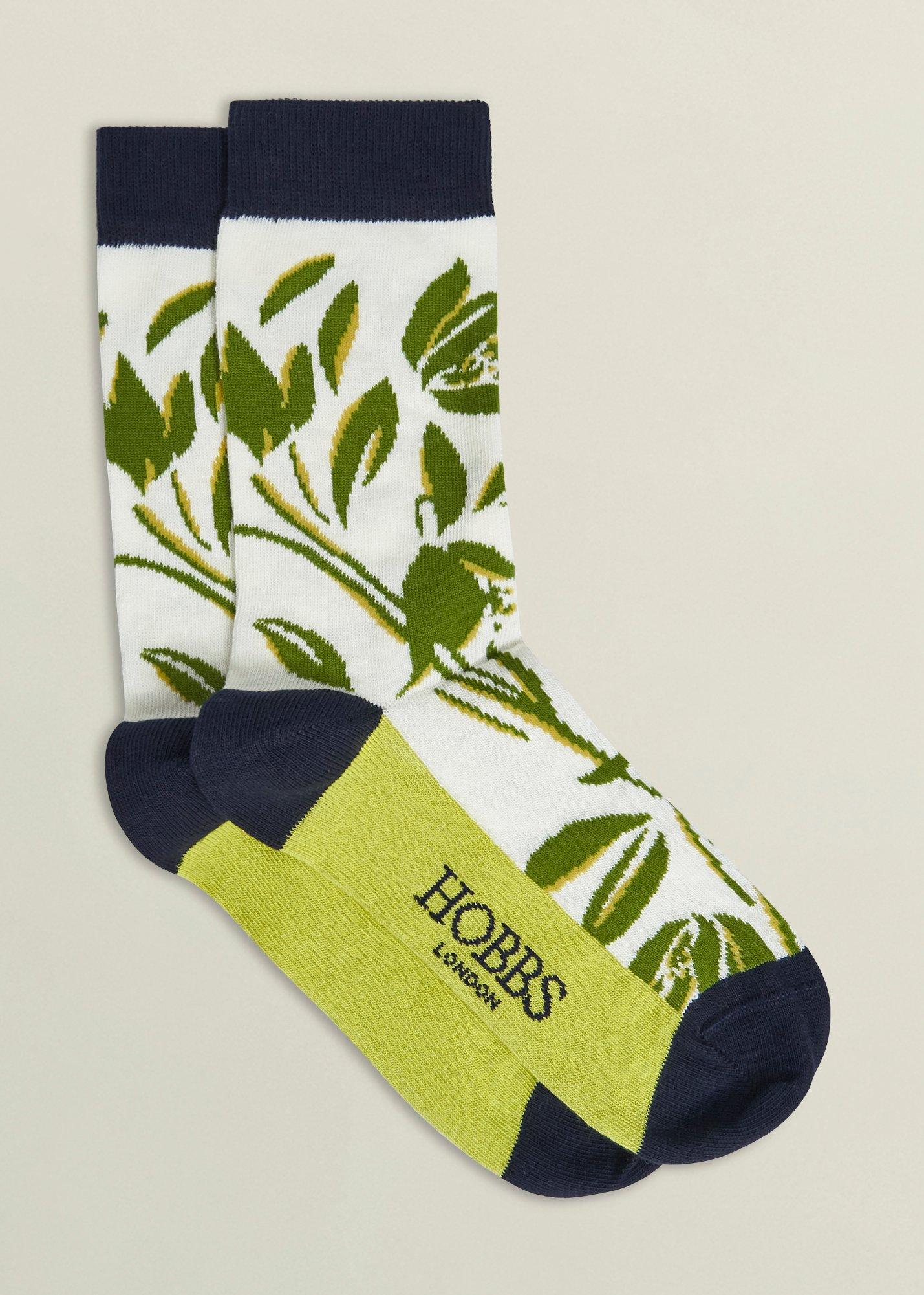Floral Single Socks