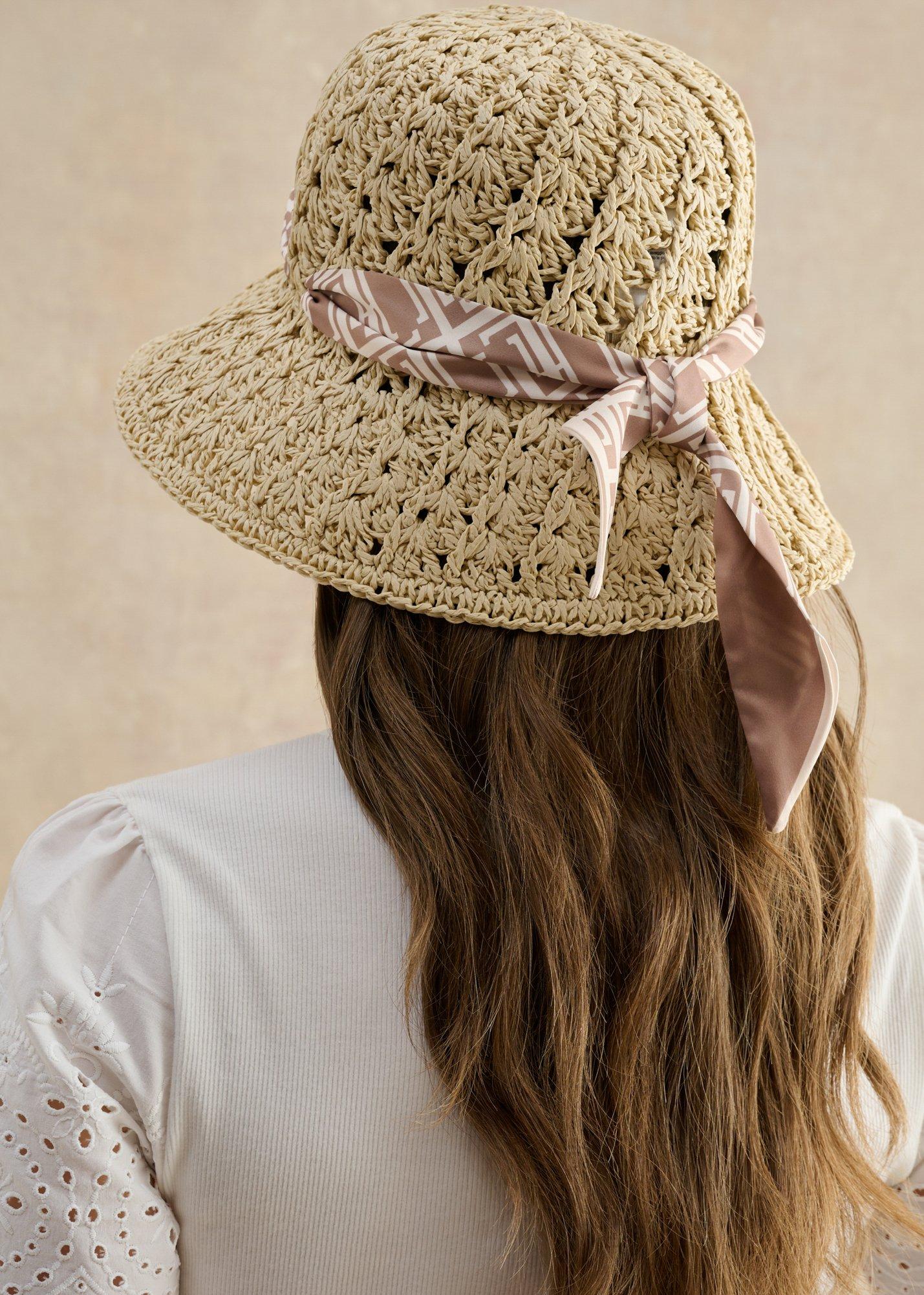 Everly Straw Hat, Natural Tan, hi-res