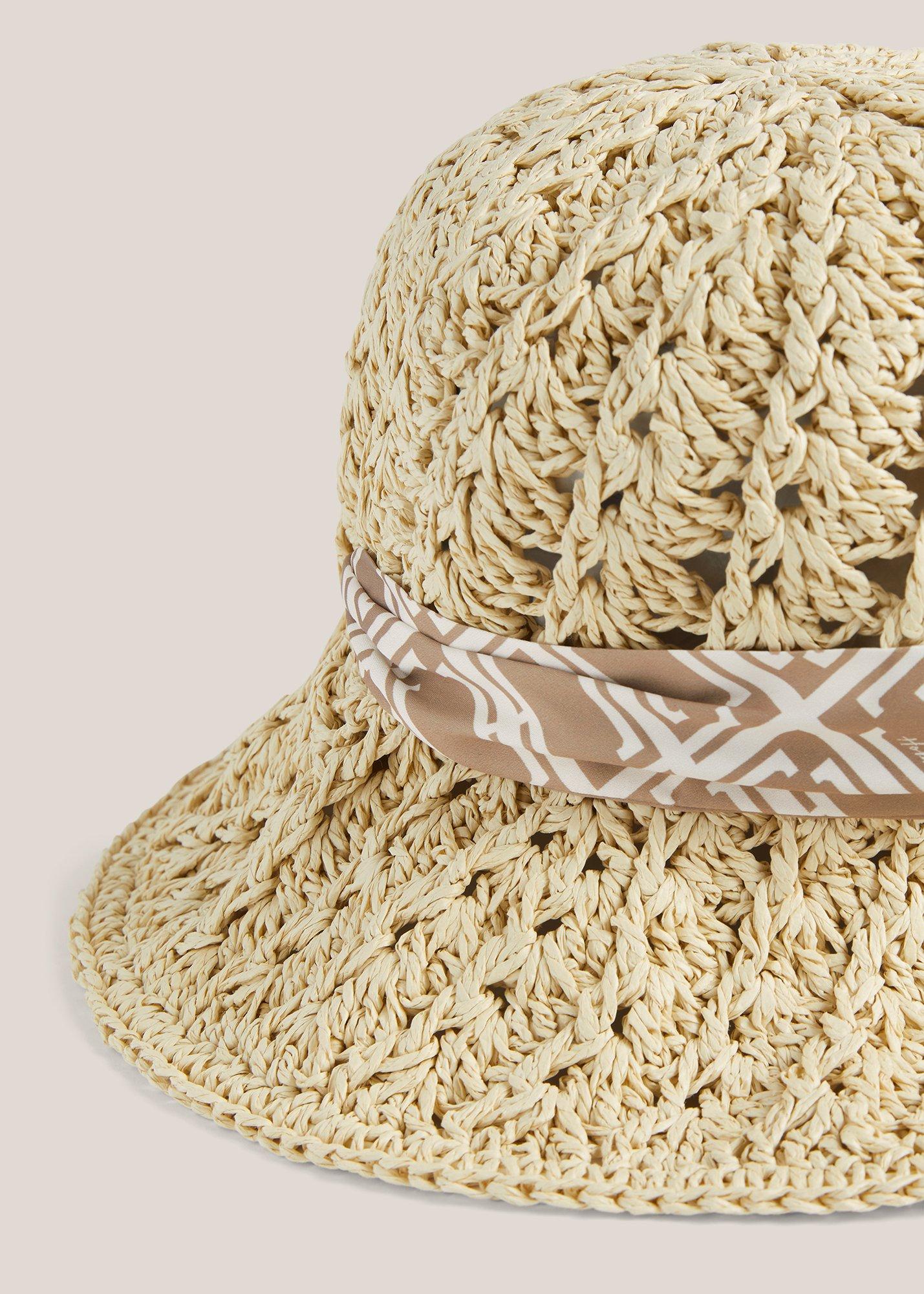 Everly Straw Hat, Natural Tan, hi-res