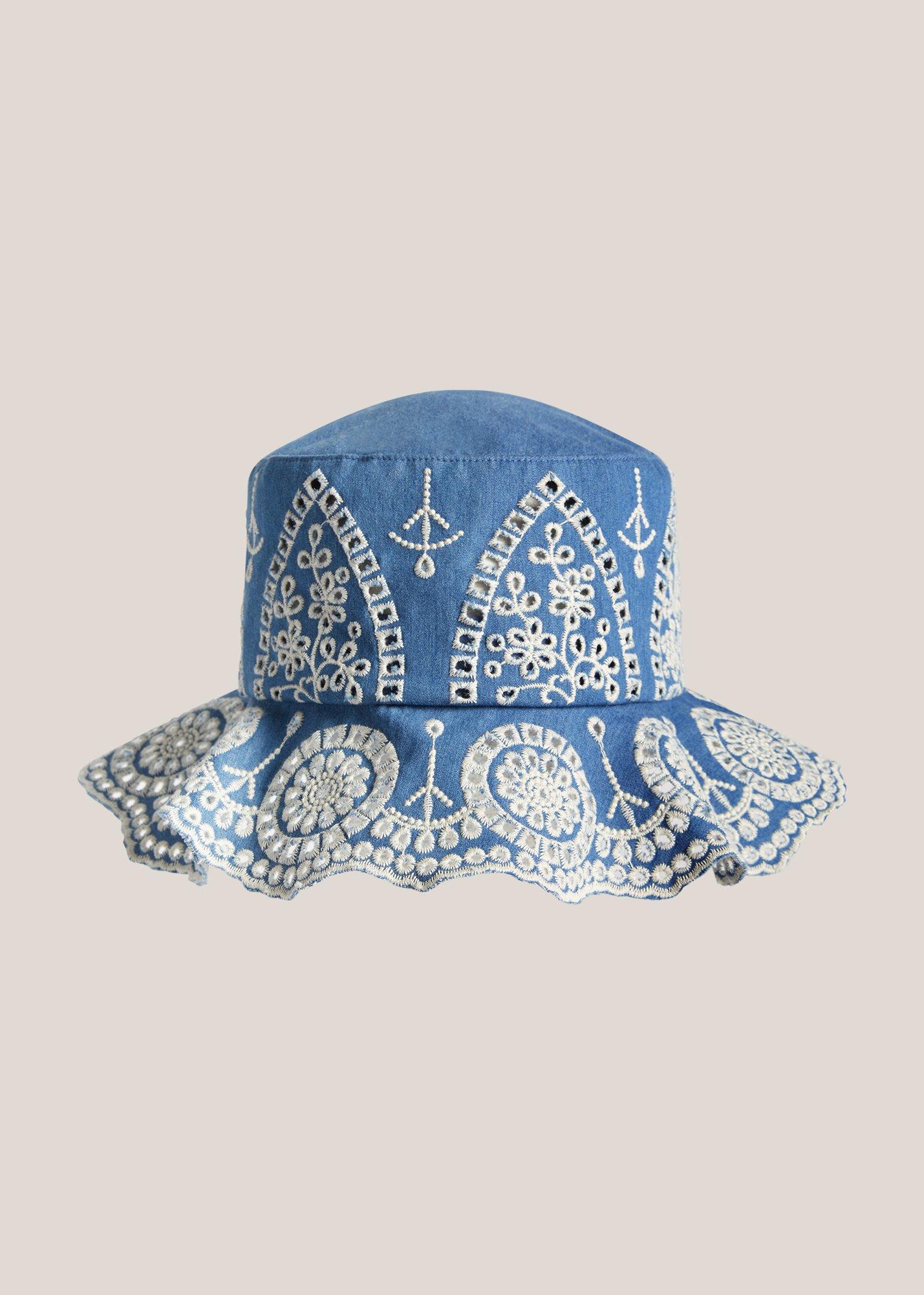 Flavia Embroidered Hat