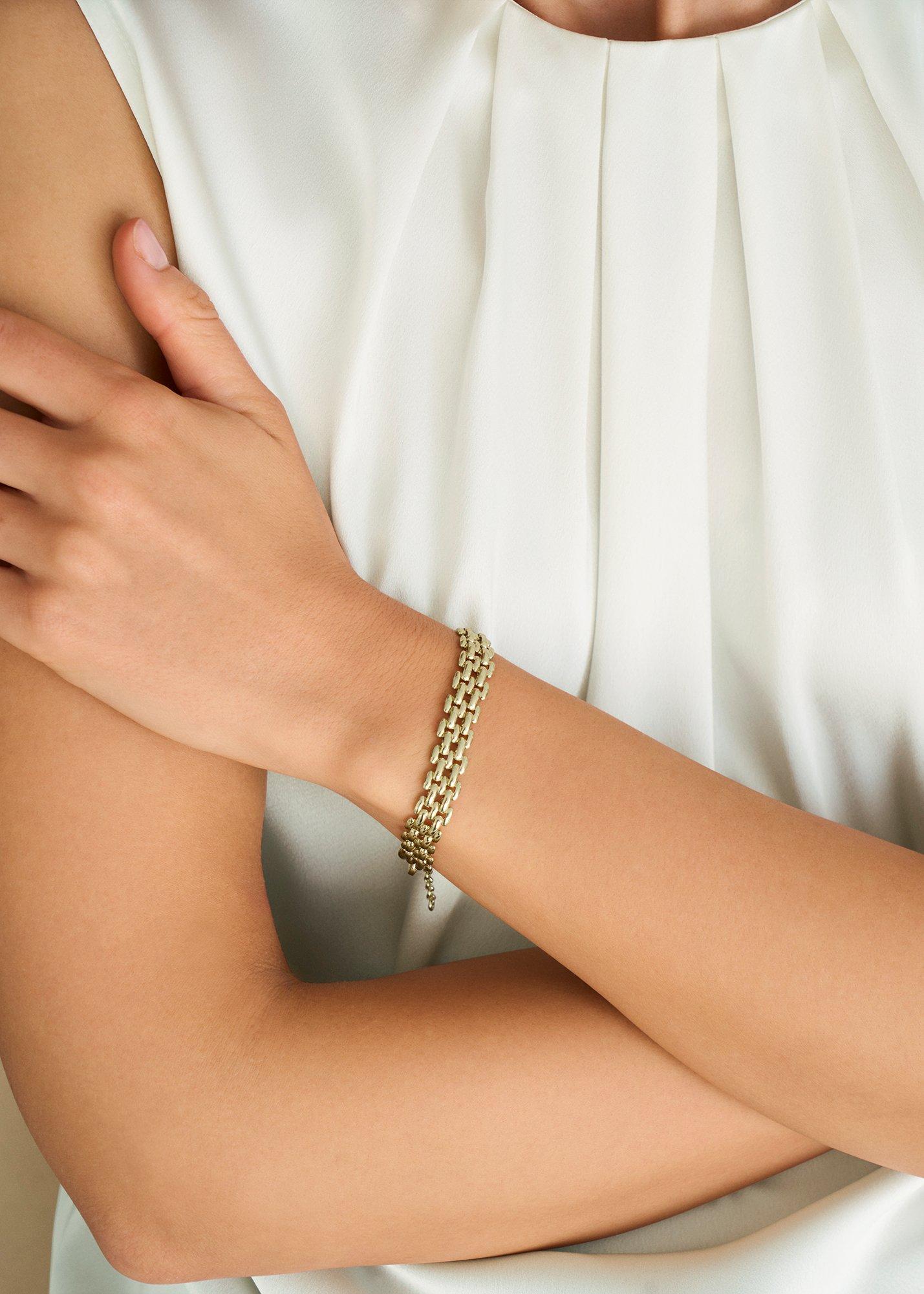 Florentina Bracelet, Gold, hi-res