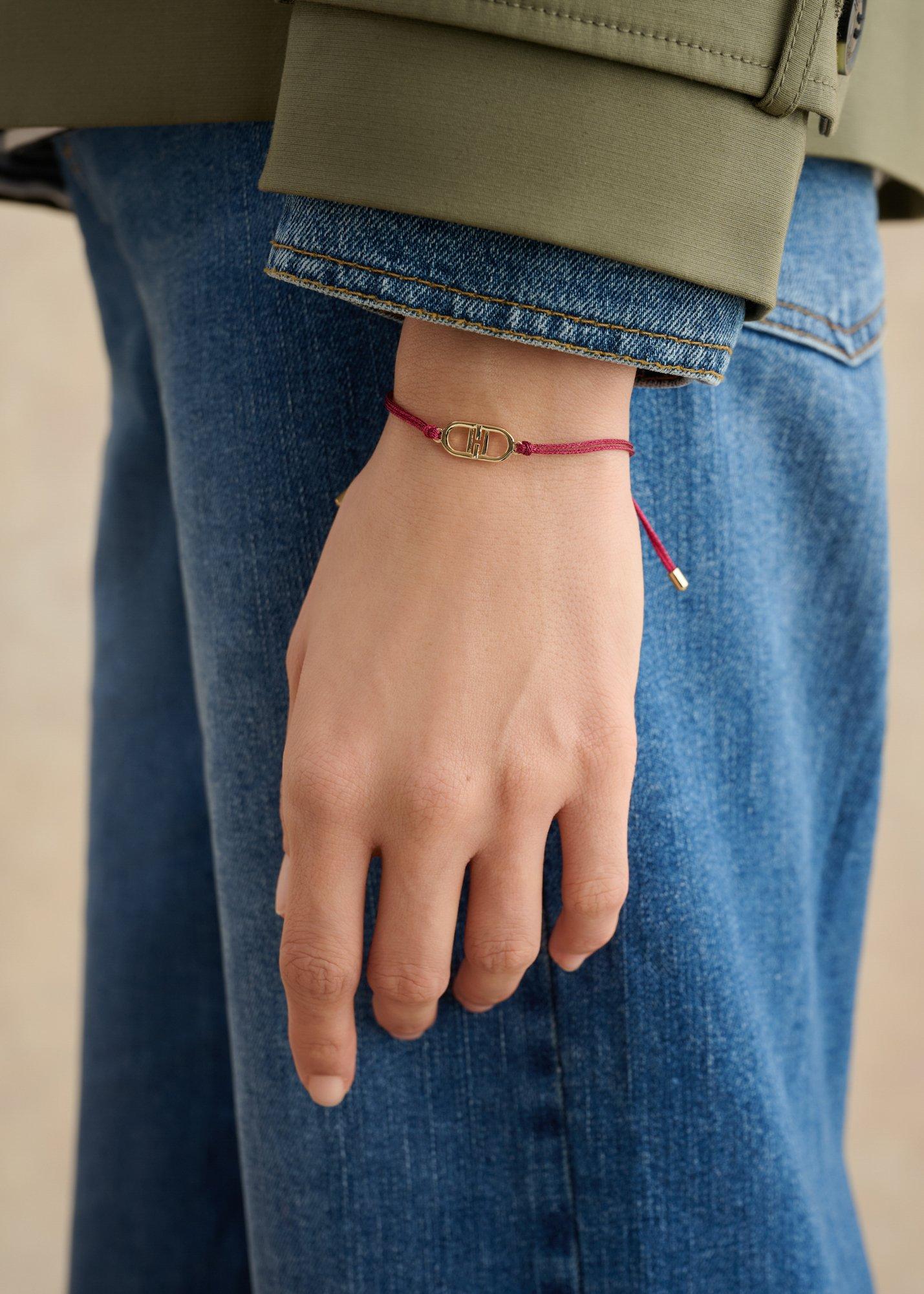 Halo Bracelet, Burgundy, hi-res