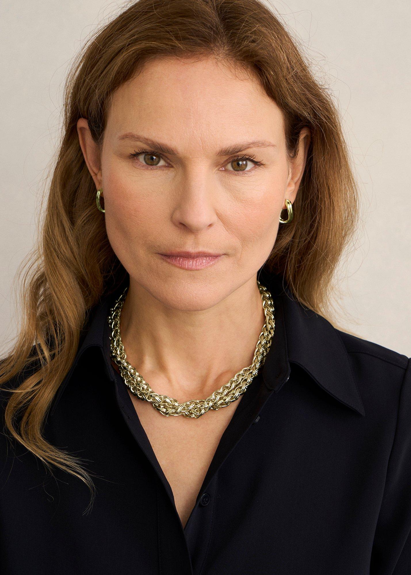 Devina Earrings, Gold, hi-res