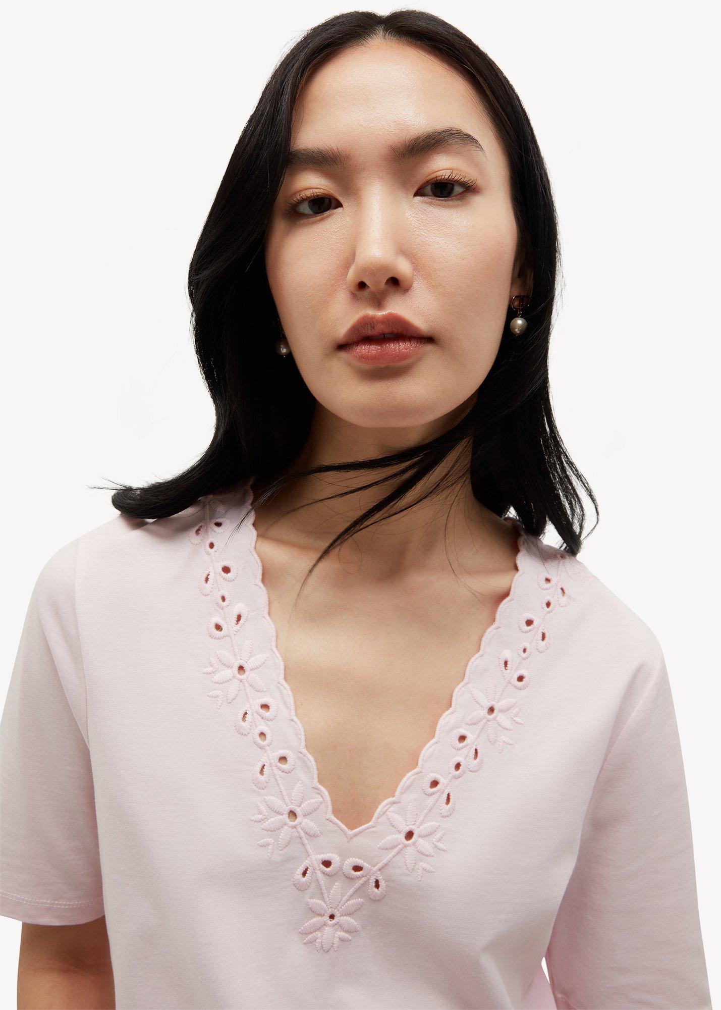 Kristen Cotton Top, Wysteria Pink, hi-res