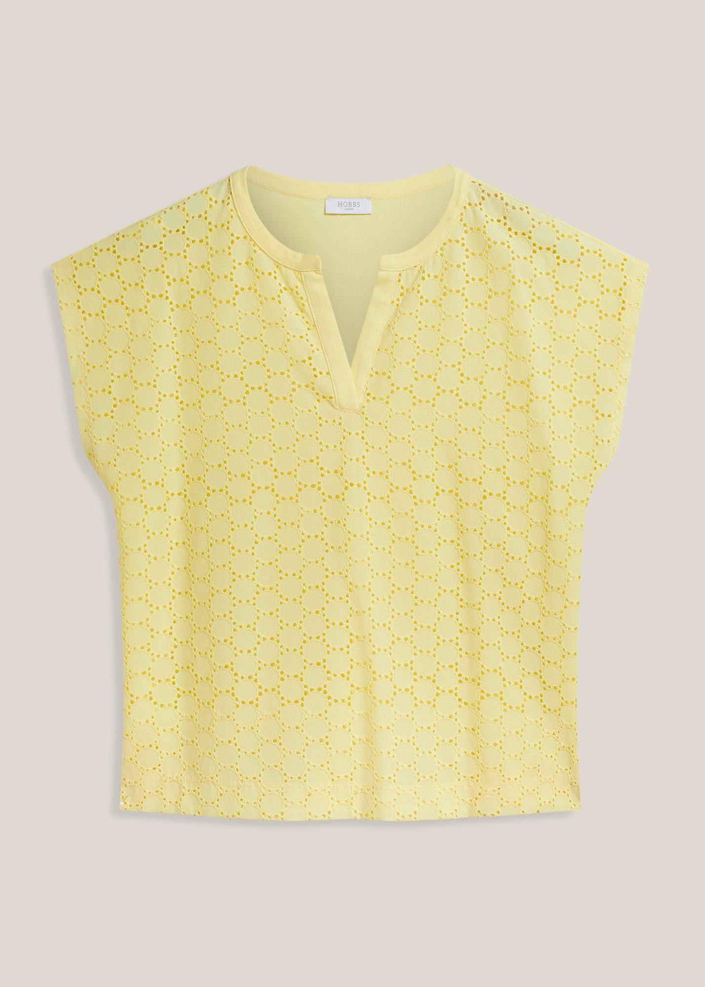 Joanna Broderie Top