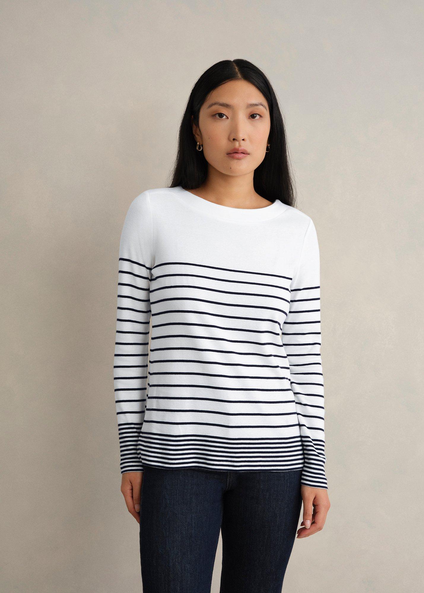Constance Cotton Striped Top